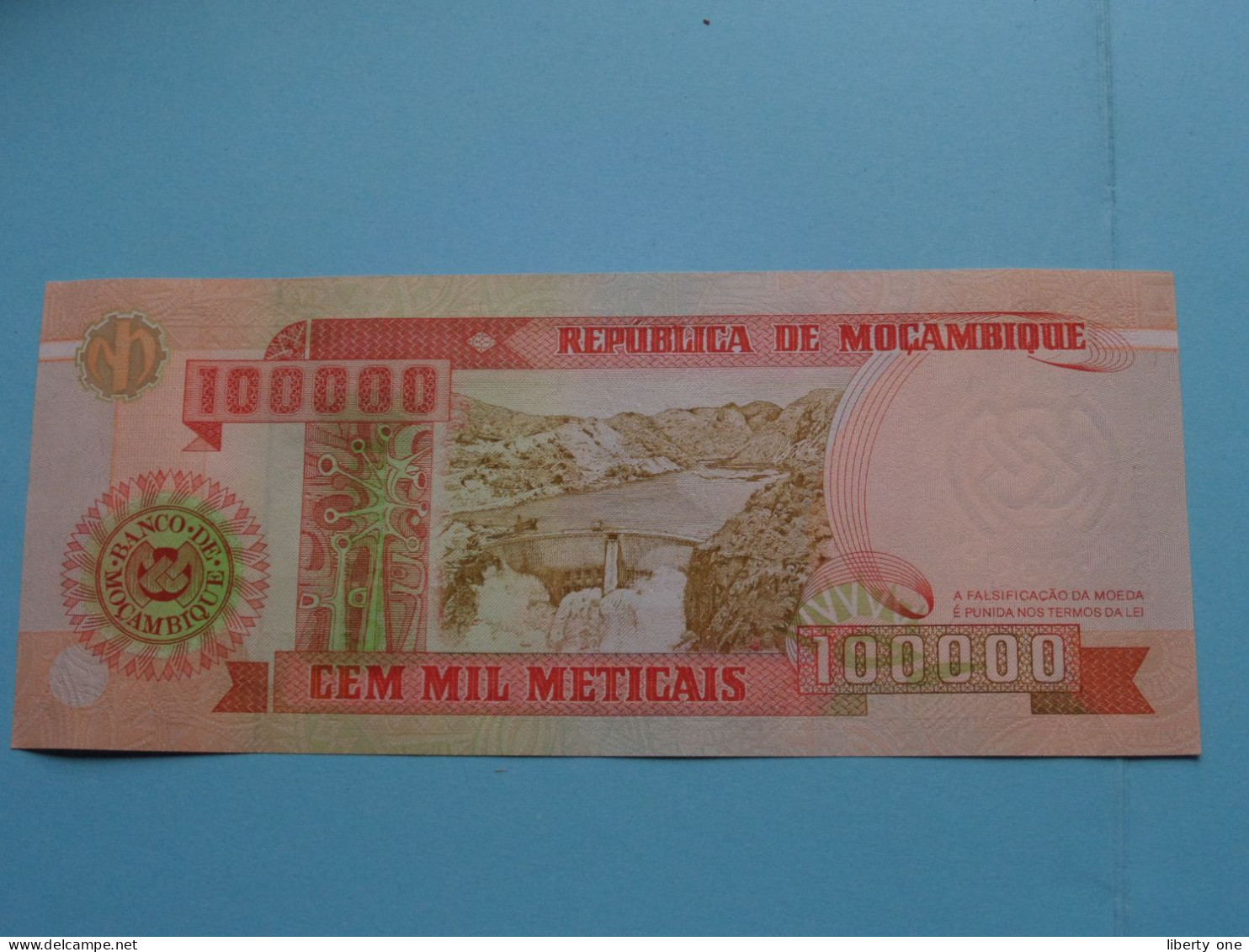 100.000 Cem Mil Meticais ( 1993 ) Mocambique ( For Grade See SCANS ) UNC ! - Mozambique