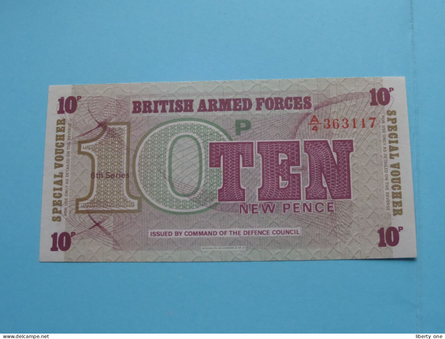 10 New Pence > BRITISH ARMED FORCES > 6th Series ( For Grade, Please See SCANS ) UNC ! - British Troepen & Speciale Documenten