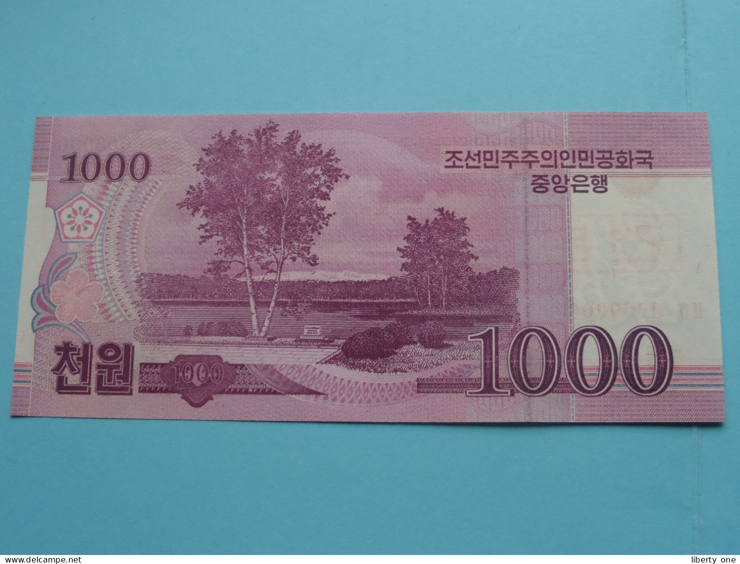 1000 Won 2008 (1948-2018) > N° 0000000 ( For Grade, Please See Photo ) UNC > North Korea ! - Korea, Noord
