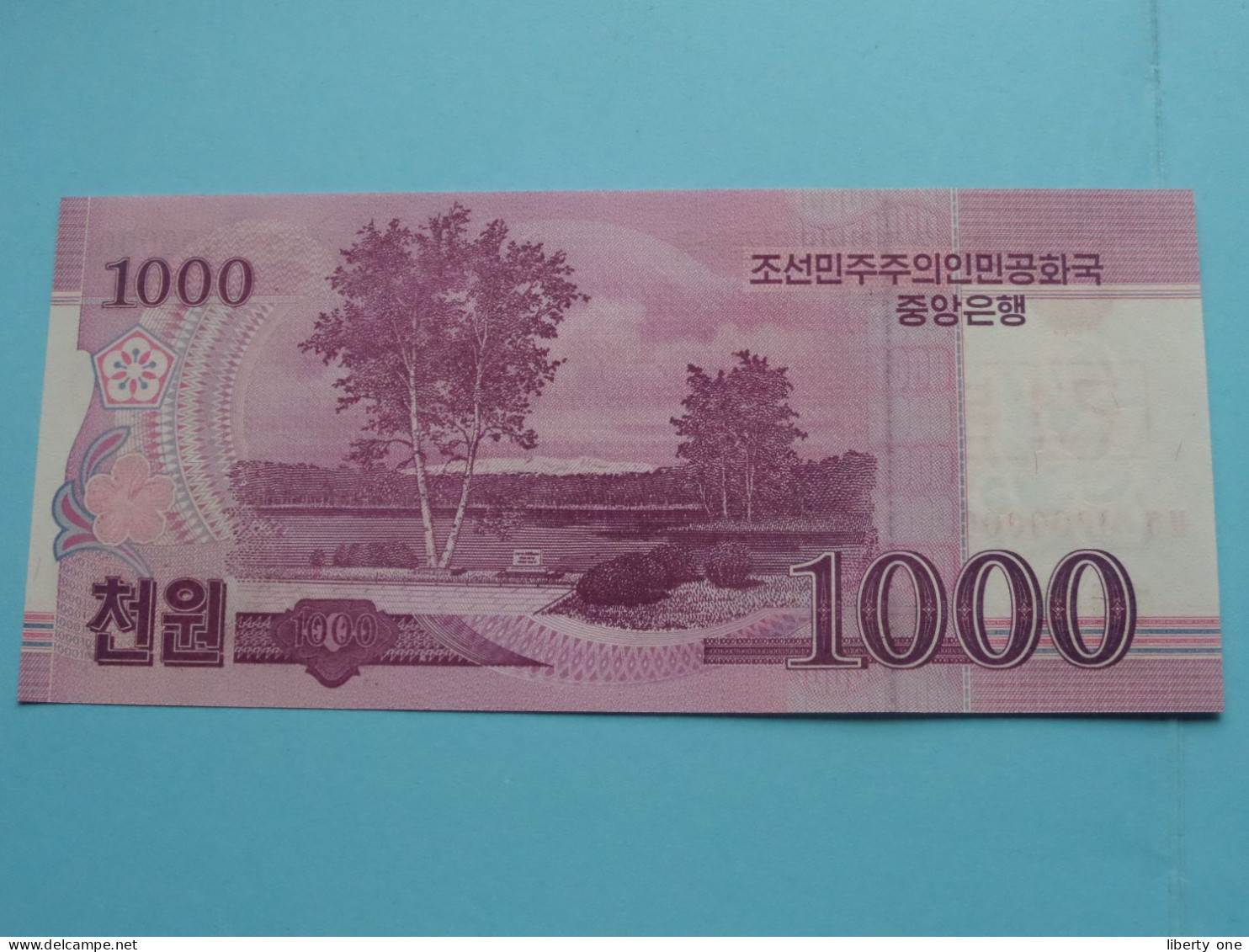 1000 Won 2008 (1948-2018) > N° 0000000 ( For Grade, Please See Photo ) UNC > North Korea ! - Corea Del Nord