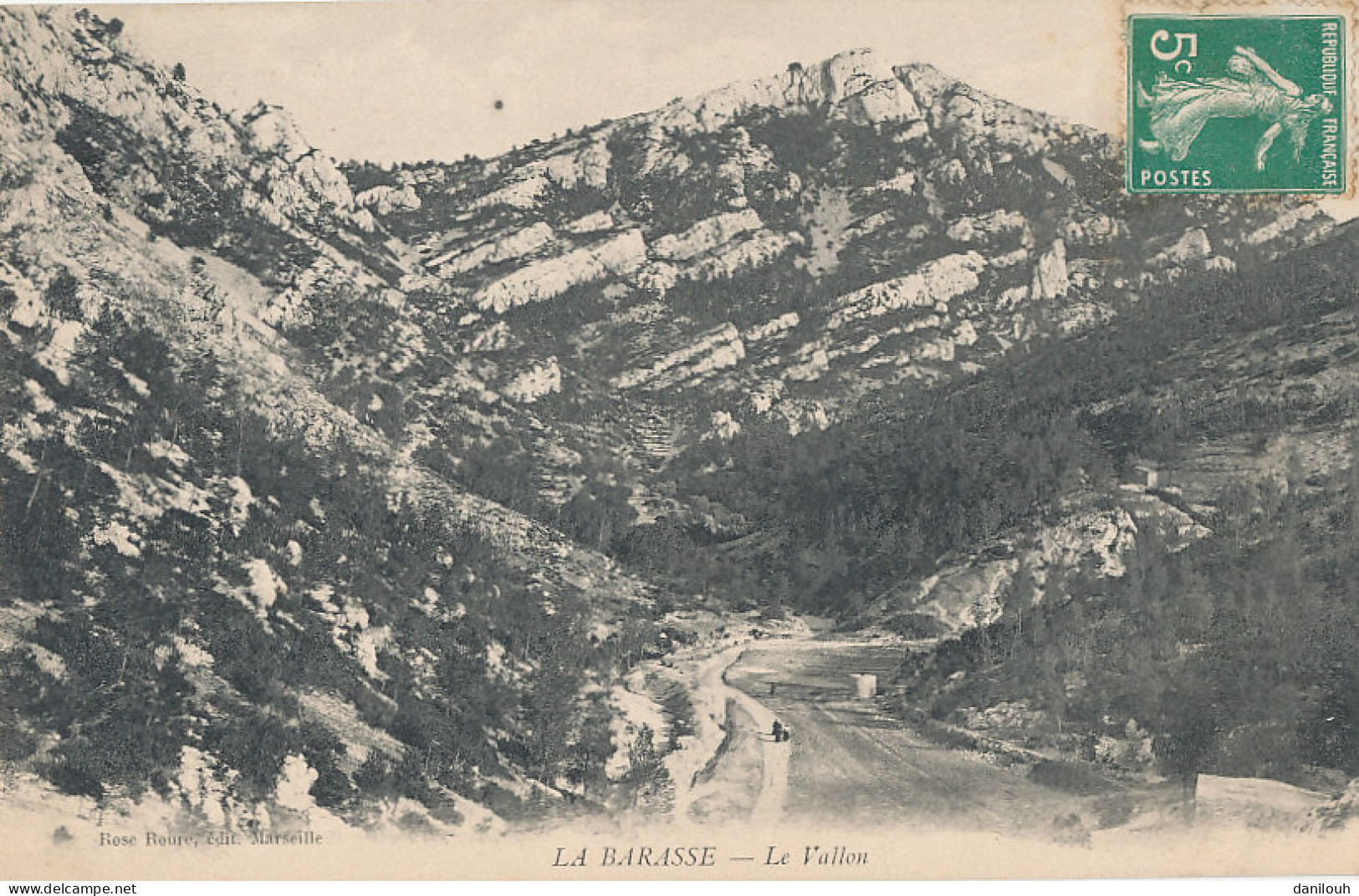 13 // LA BARASSE     Le Vallon    Edit Roure - Saint Marcel, La Barasse, Saintt Menet