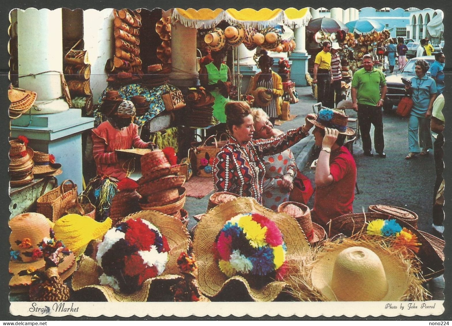 Carte P De 1973 ( Bahamas / Straw Markets ) - Bahamas