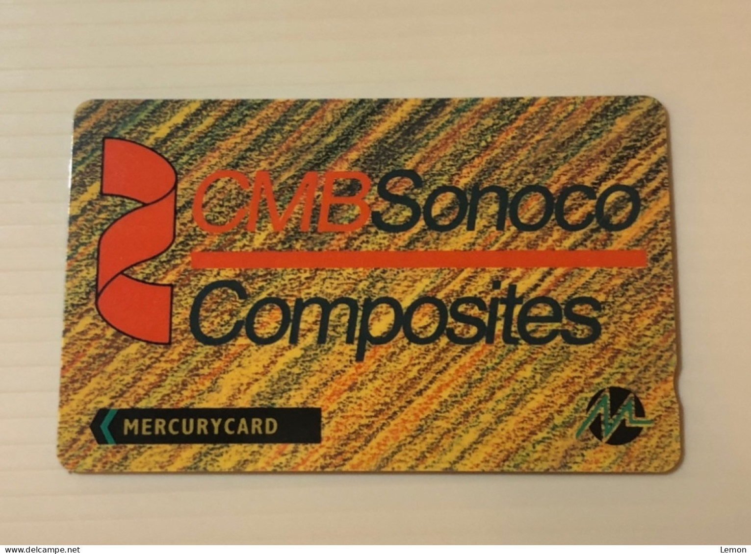 UK United Kingdom - British MercuryCard Mercury Magnetic GPT Phonecard - CMB Sonoco Composites - Set Of 1 Used Card - Mercury Communications & Paytelco