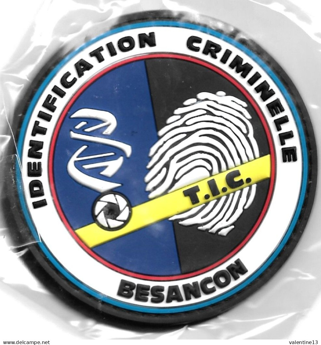 Ecusson PVC GENDARMERIE NATIONALE TECHNICIEN IDENTIFICATION CRIMINELLE BESANCON 25 - Police & Gendarmerie