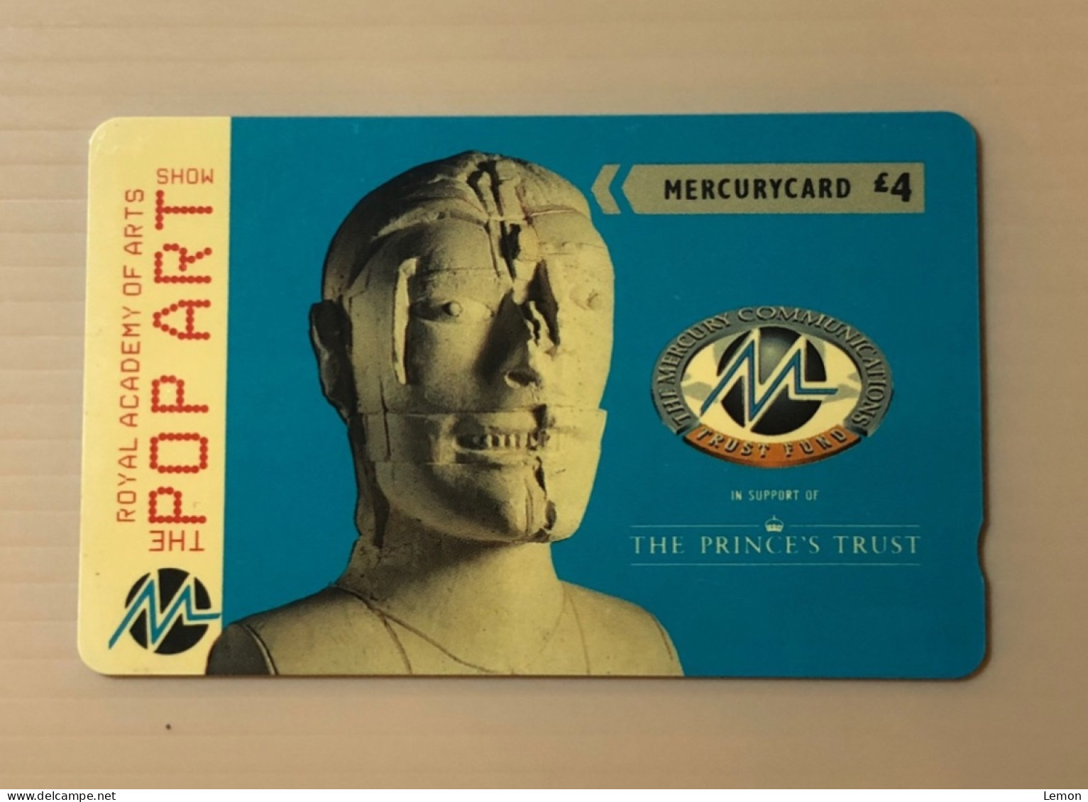 UK United Kingdom - British MercuryCard Mercury Magnetic GPT Phonecard - The Pop Art Show - Set Of 1 Used Card - Mercury Communications & Paytelco