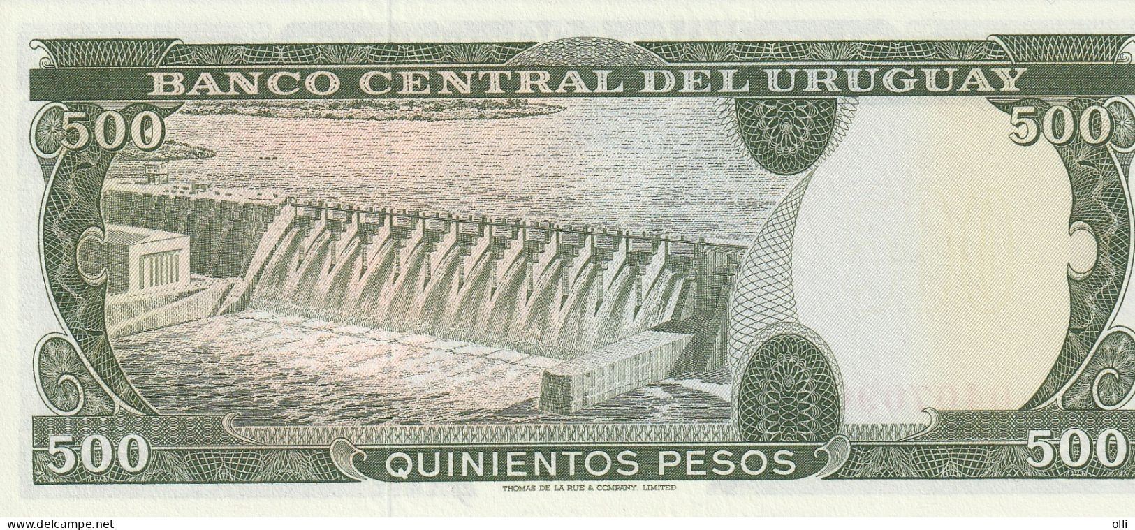 URUGUAY 500 PESOS 1967   P48 UNC - Uruguay