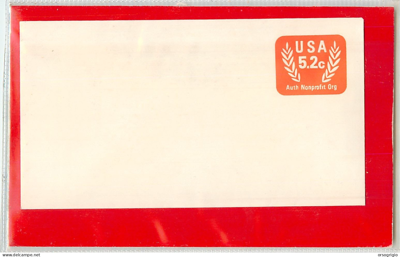 USA - Stationery - 5,2c  Nonprofit - 1961-80