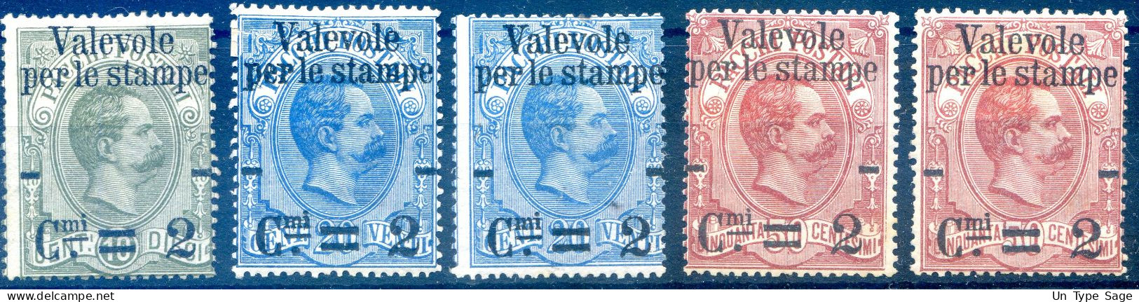 Italie N°46, 47 Et 48, Neuf* - LOT - (F278) - Usati