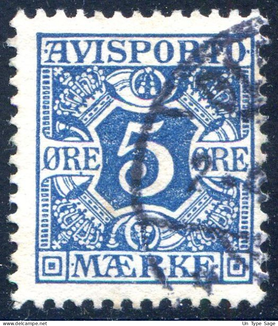 Danemark Journaux N°2 Oblitéré - (F386) - Oblitérés