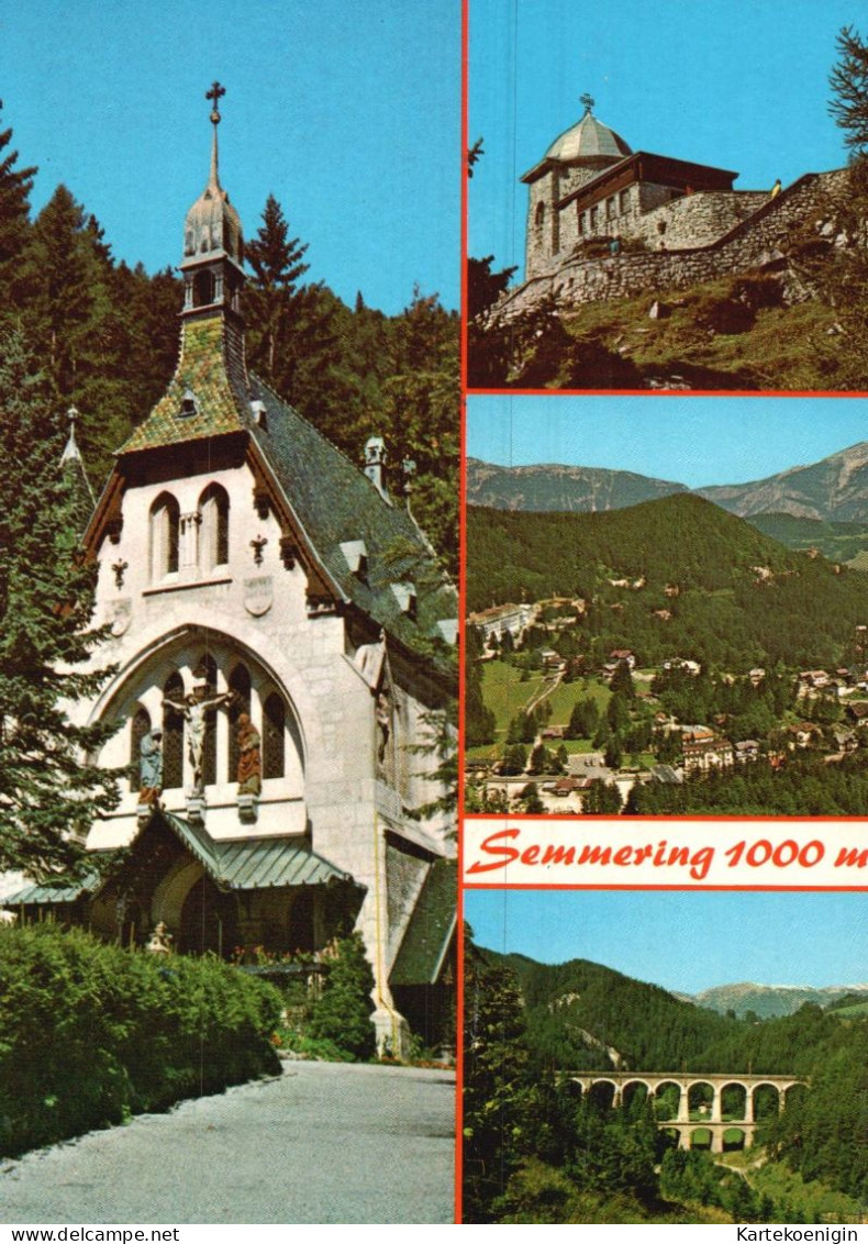 AK - Semmering ; Kirche Am Hochweg , Gipfelkapelle , Sonnwendstein - Semmering