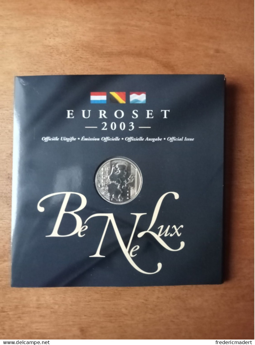 Coffret Euro-Collection - Be Ne Lux 2003 - Fictifs & Spécimens