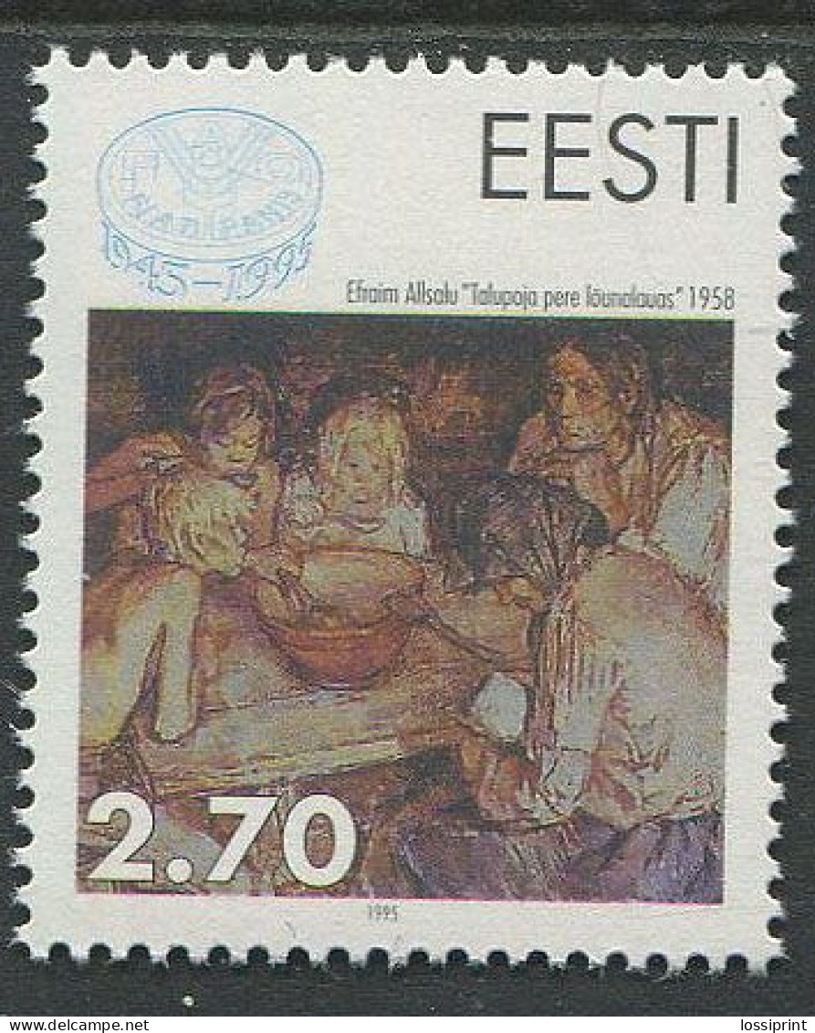 Estonia:Unused Stamp FAO 1945-1995, 1995, MNH - Estonie