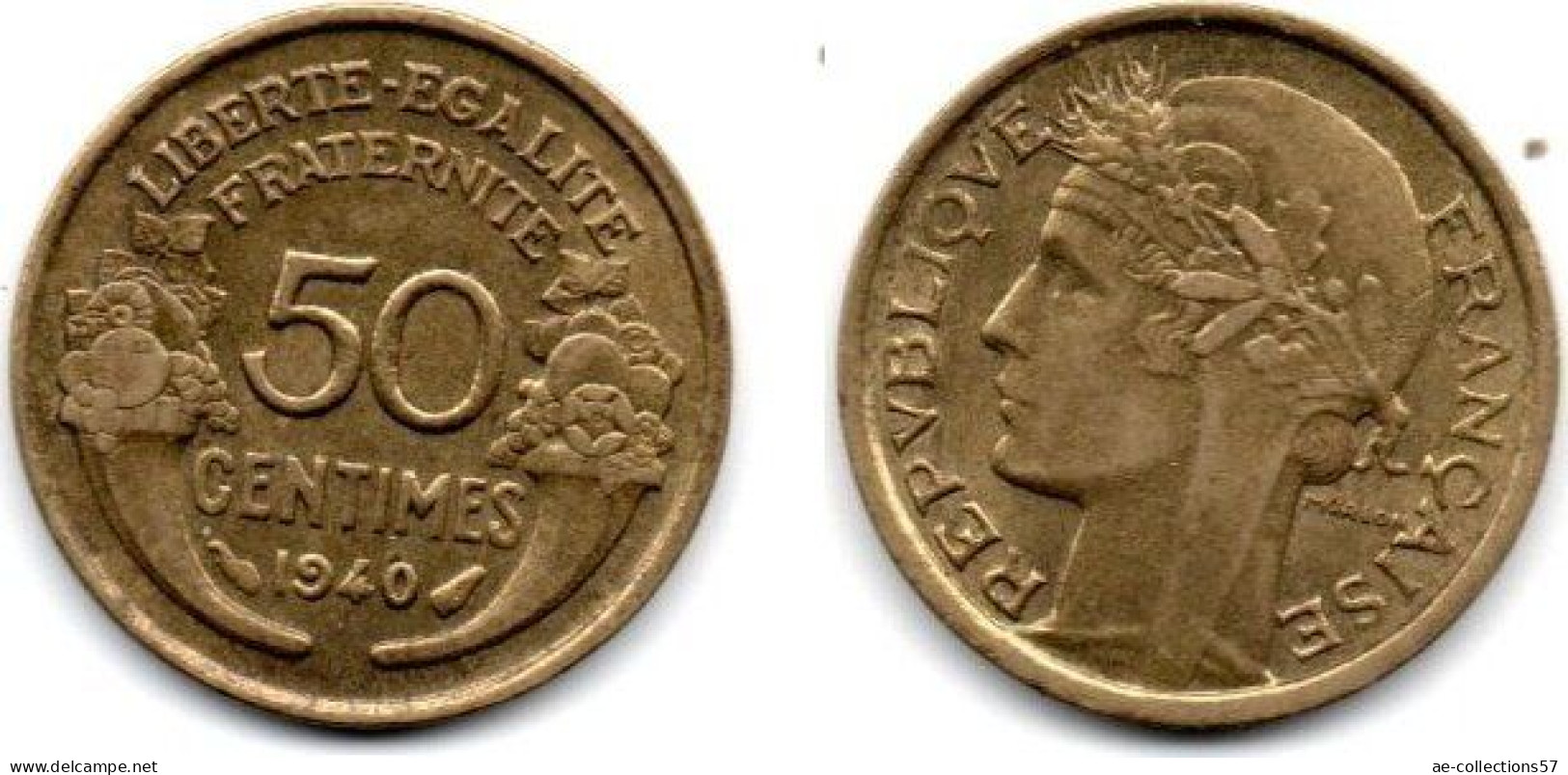 MA 28501 /   50 Centimes 1940 SUP - 50 Centimes