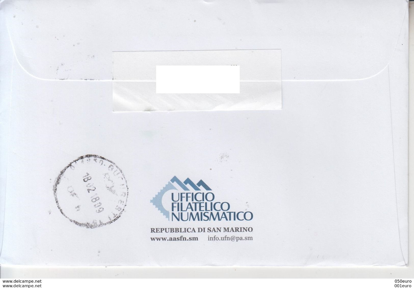 SAN MARINO : Cover Circulated To Romania #720657370 - Registered Shipping! - Gebruikt