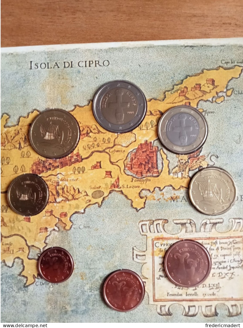 Pochette Euro-Collection - Chypre 2008 - Cipro