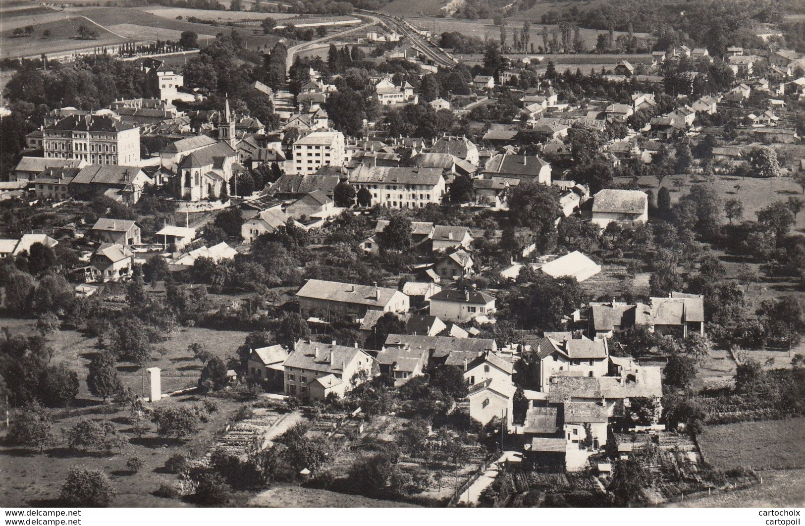 74 - ST-JULIEN-EN-GENEVOIS - Un Beau Panorama Aérien - Saint-Julien-en-Genevois