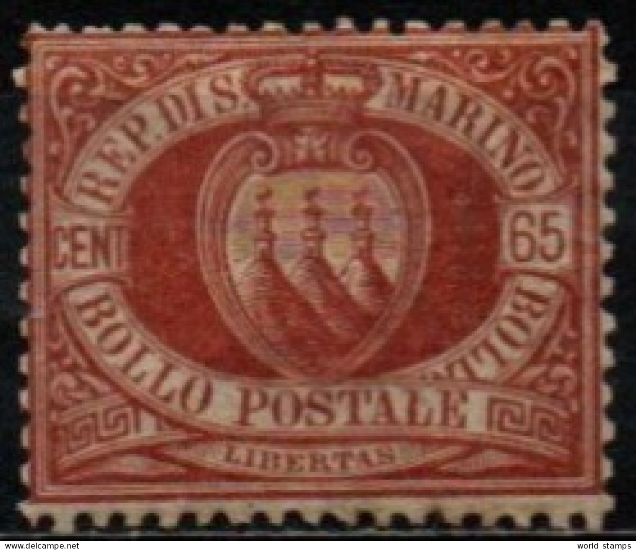 SAINT-MARIN 1892-4 * - Nuevos