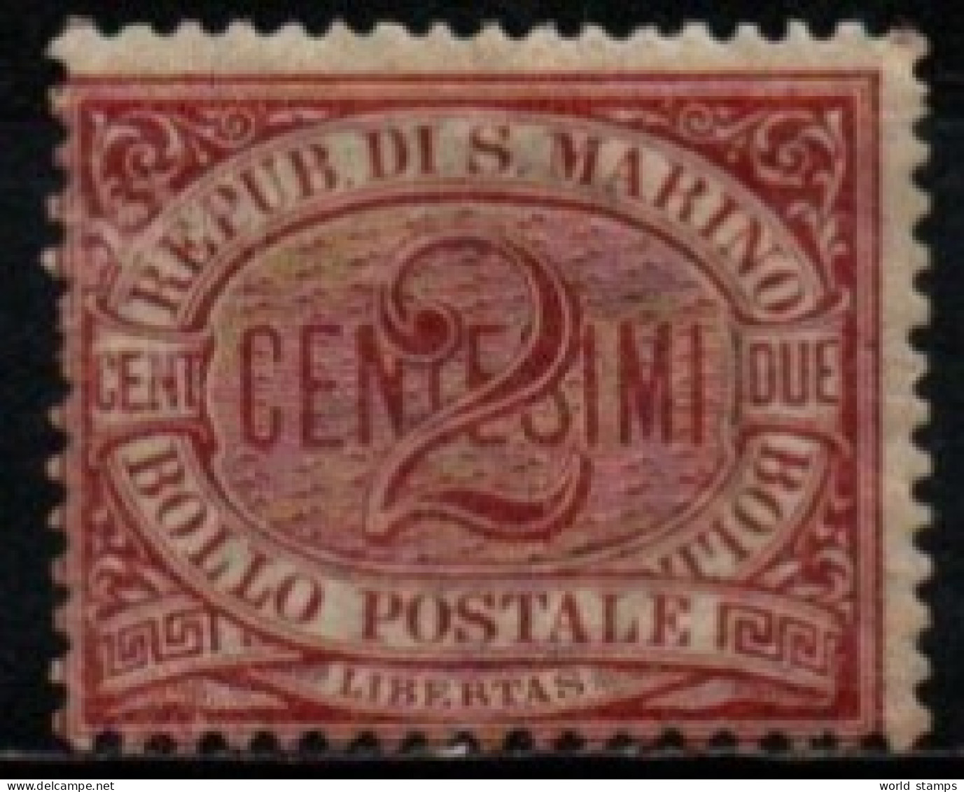 SAINT-MARIN 1895-9 * - Nuevos