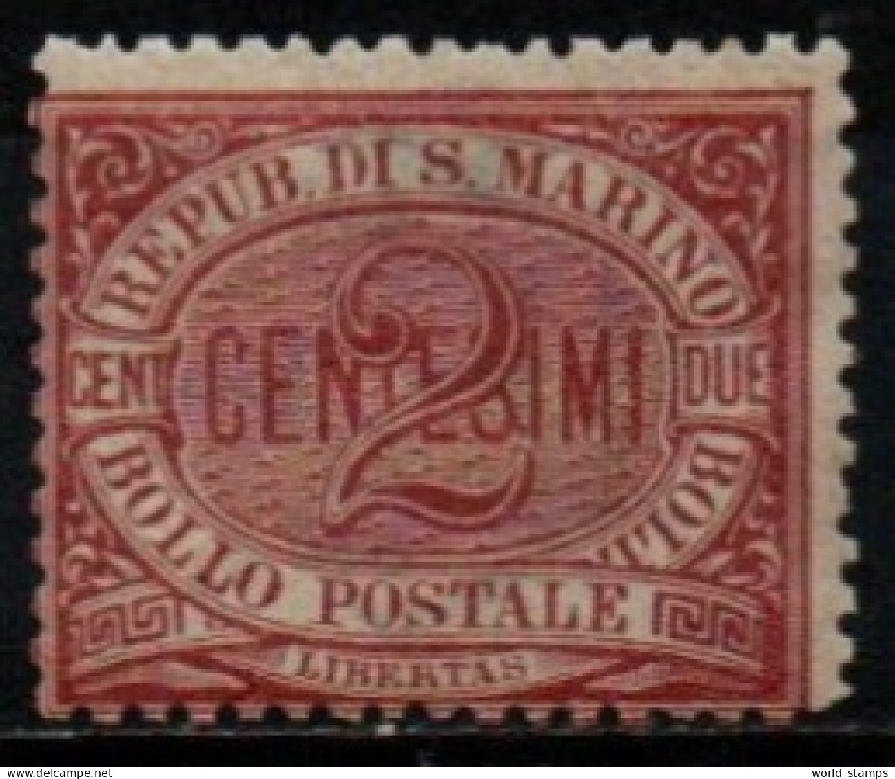 SAINT-MARIN 1895-9 * - Unused Stamps