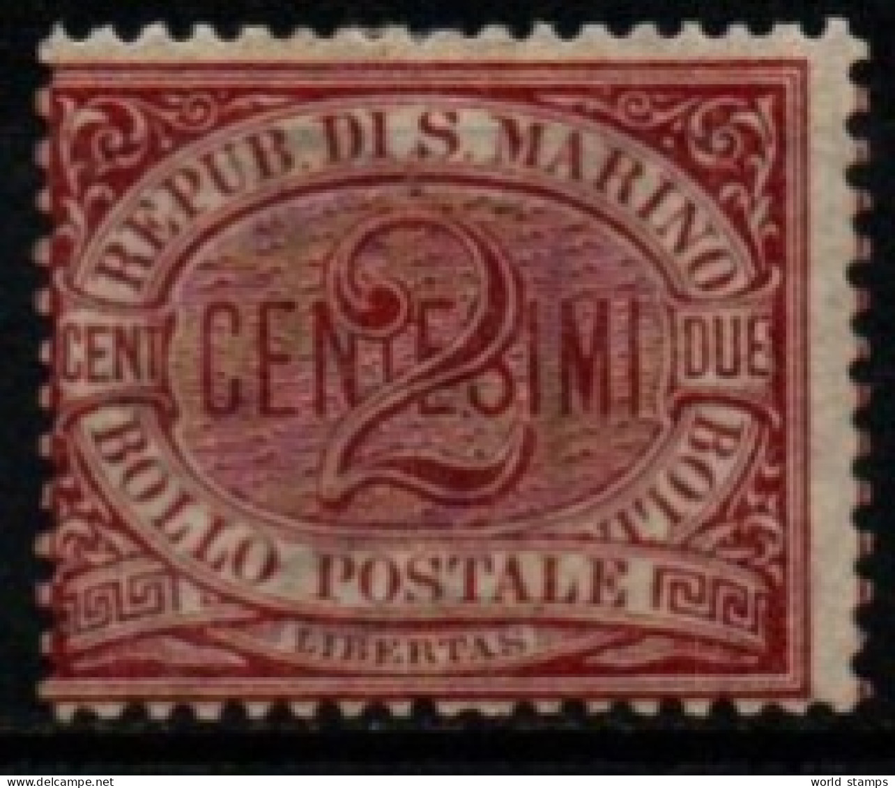 SAINT-MARIN 1895-9 * - Ungebraucht