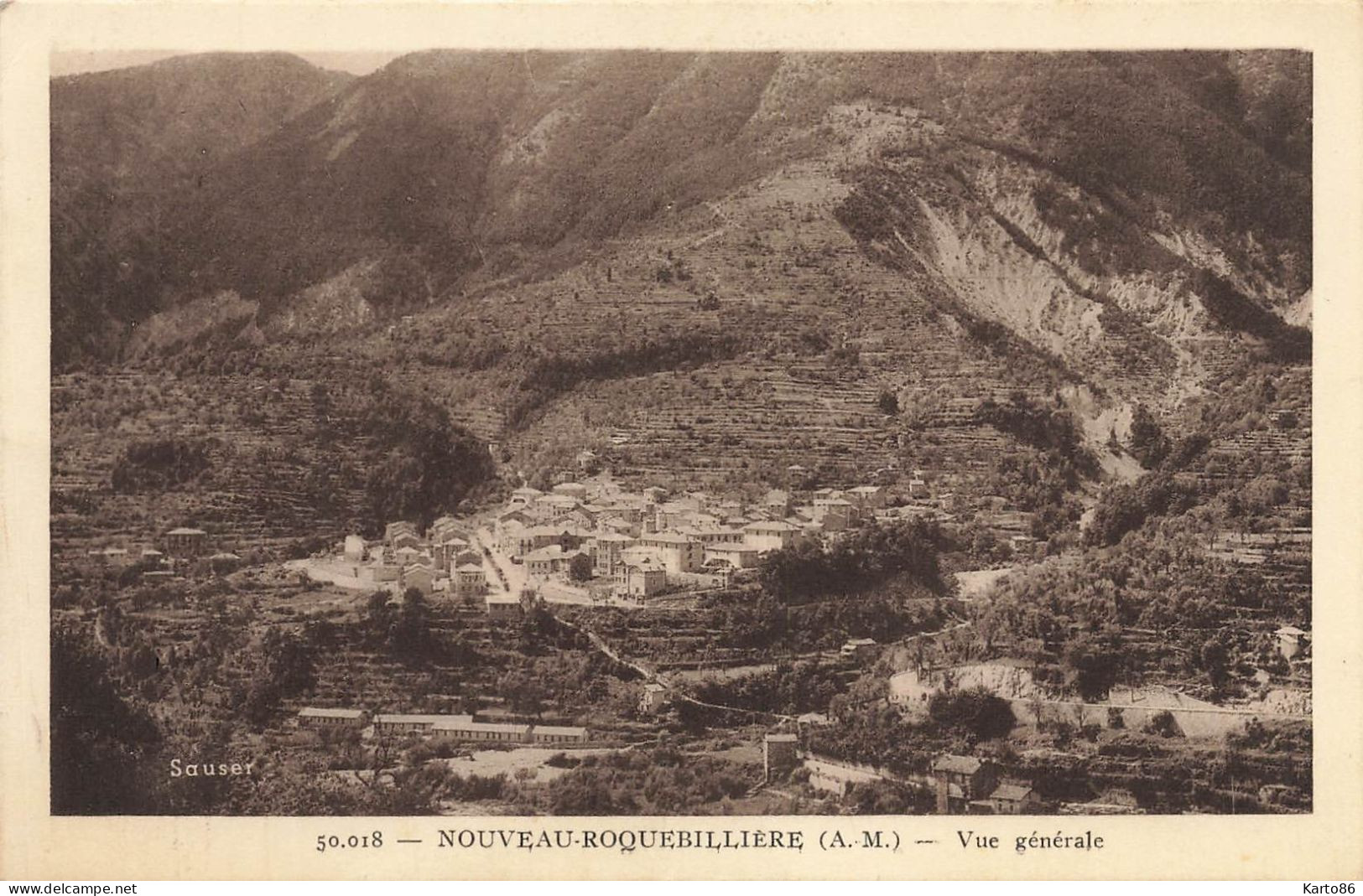 Roquebillière * La Nouvelle Ville * Vue Générale Sur La Commune - Roquebilliere