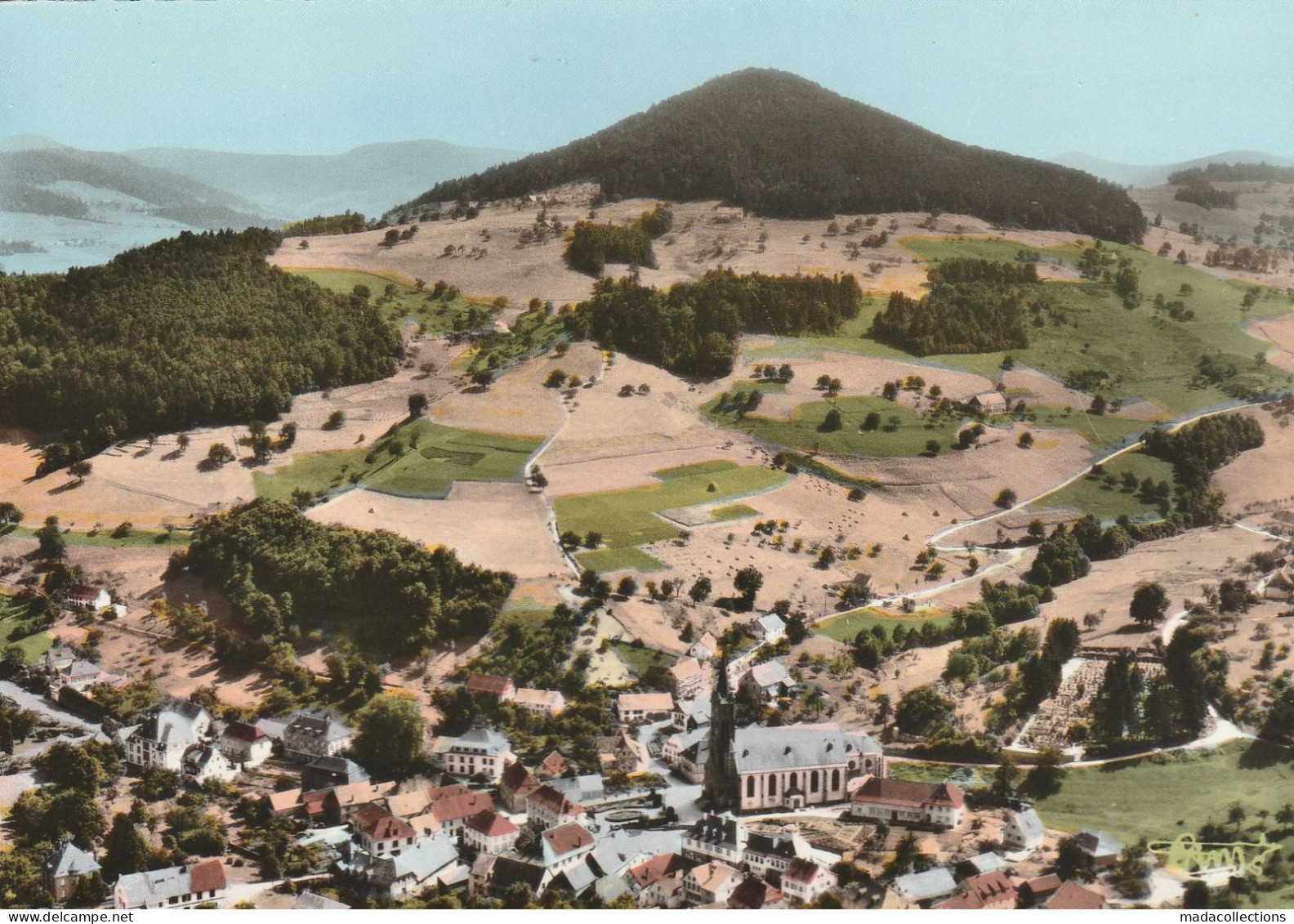 Lapoutroie (68 - Haut-Rhin) Vue Générale Aérienne - Lapoutroie