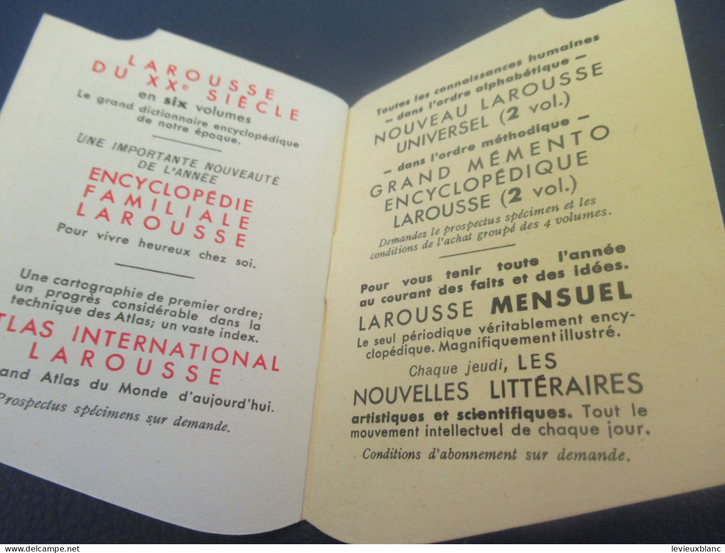 Petit Calendrier Ancien/ Nouveau Petit LAROUSSE/Le Livre De Chaque Jour/  1952             CAL523 - Petit Format : 1941-60