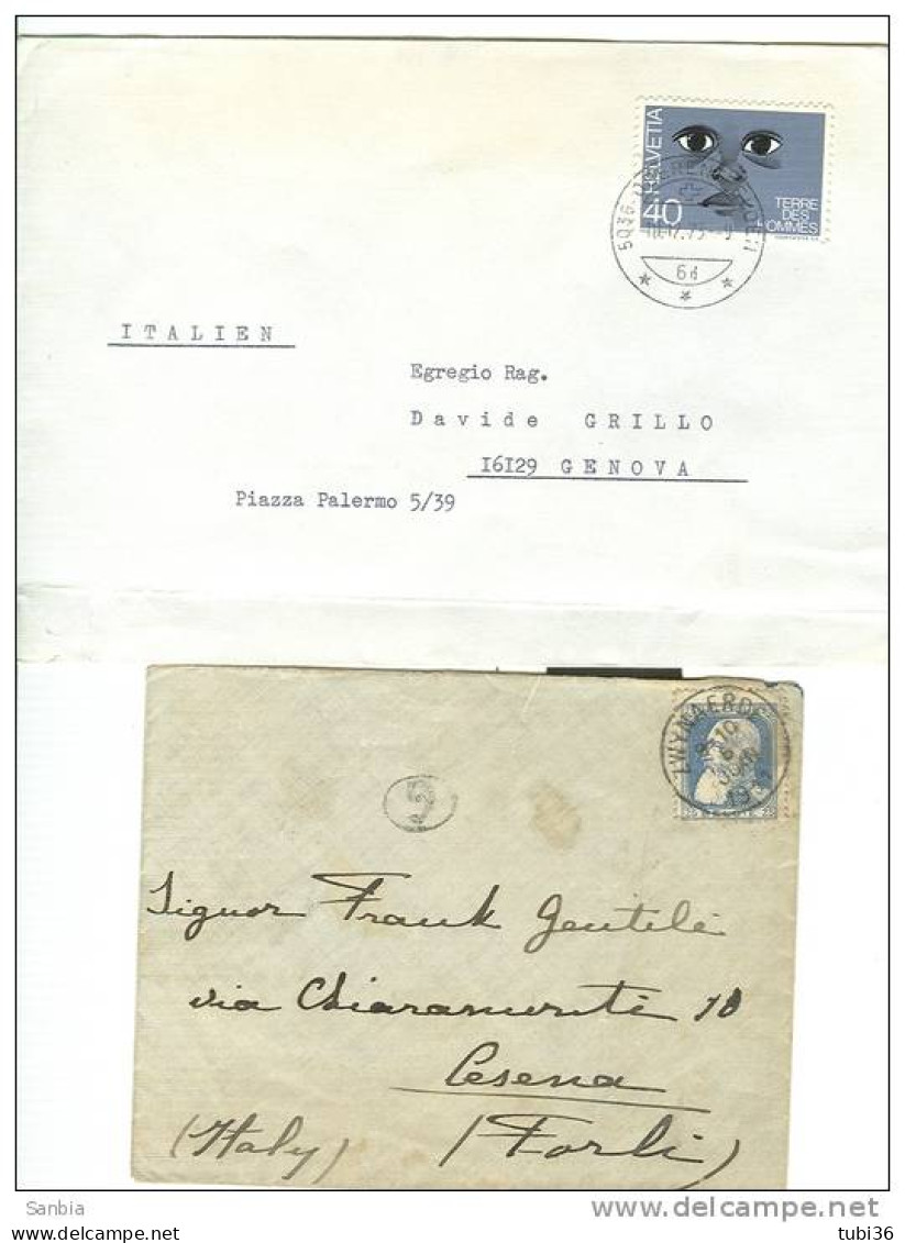 SVIZZERA, Postal History, Postal Documents Batch Of 4, With Erinnofilo Chiudilettere, Various Issues, - Collections