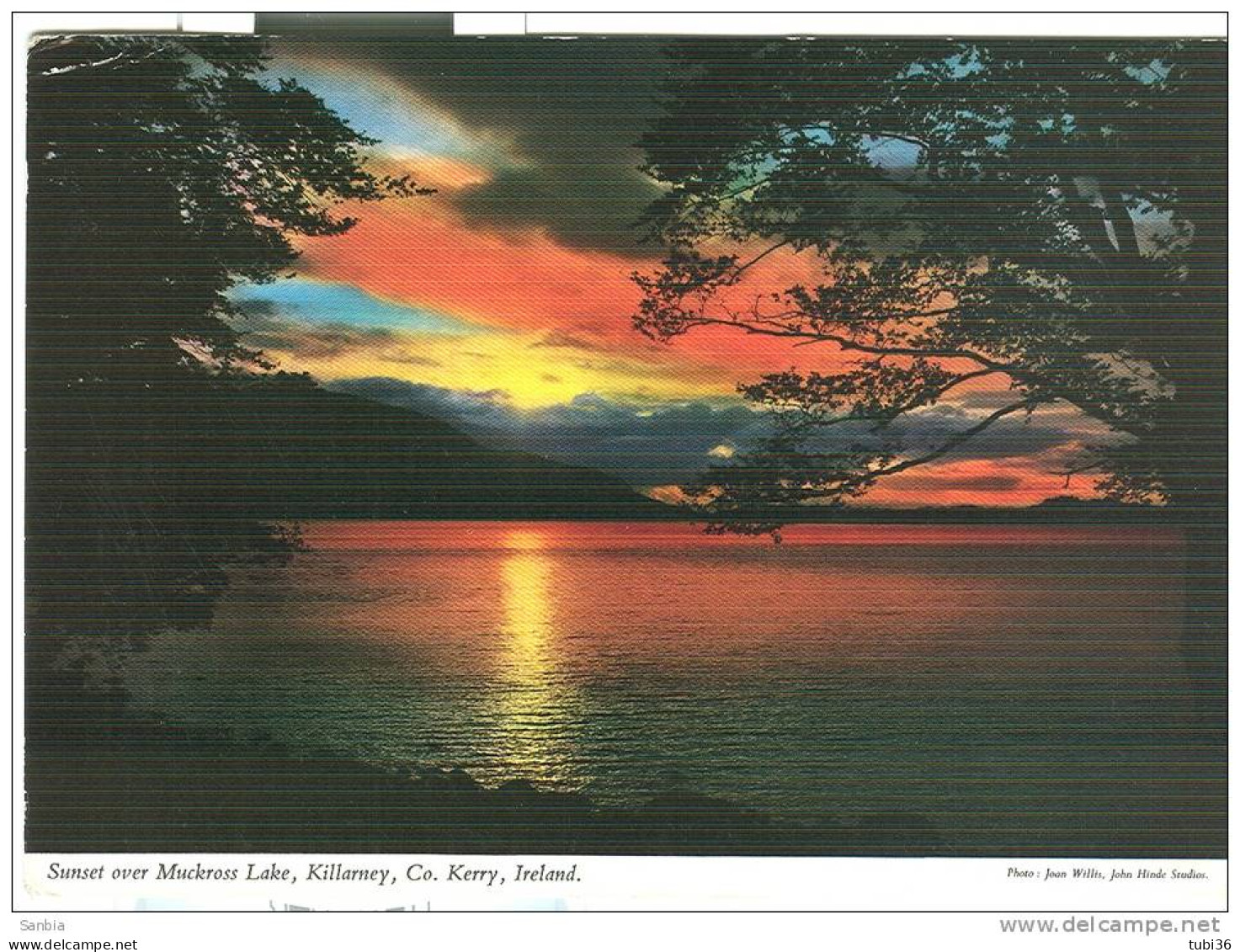 IRLANDA - POSTCARD, COLOR, USED, 1968, - Kerry