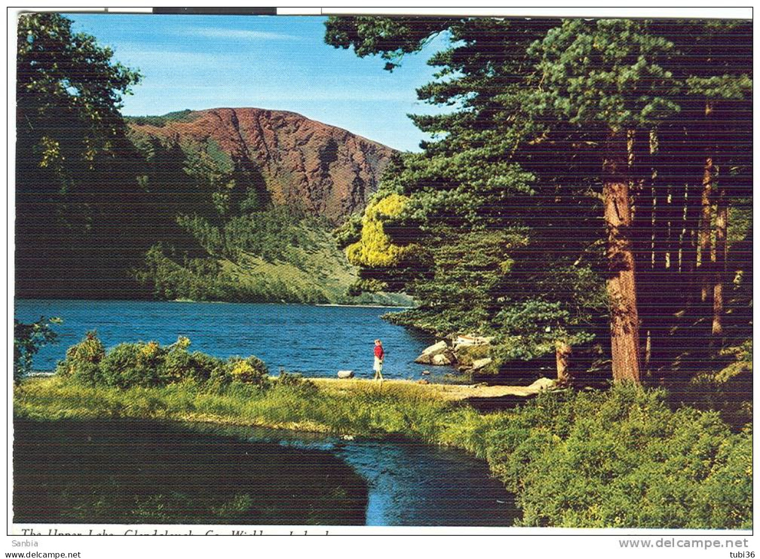 IRLANDA - POSTCARD, COLOR, USED, 1971, - Wicklow