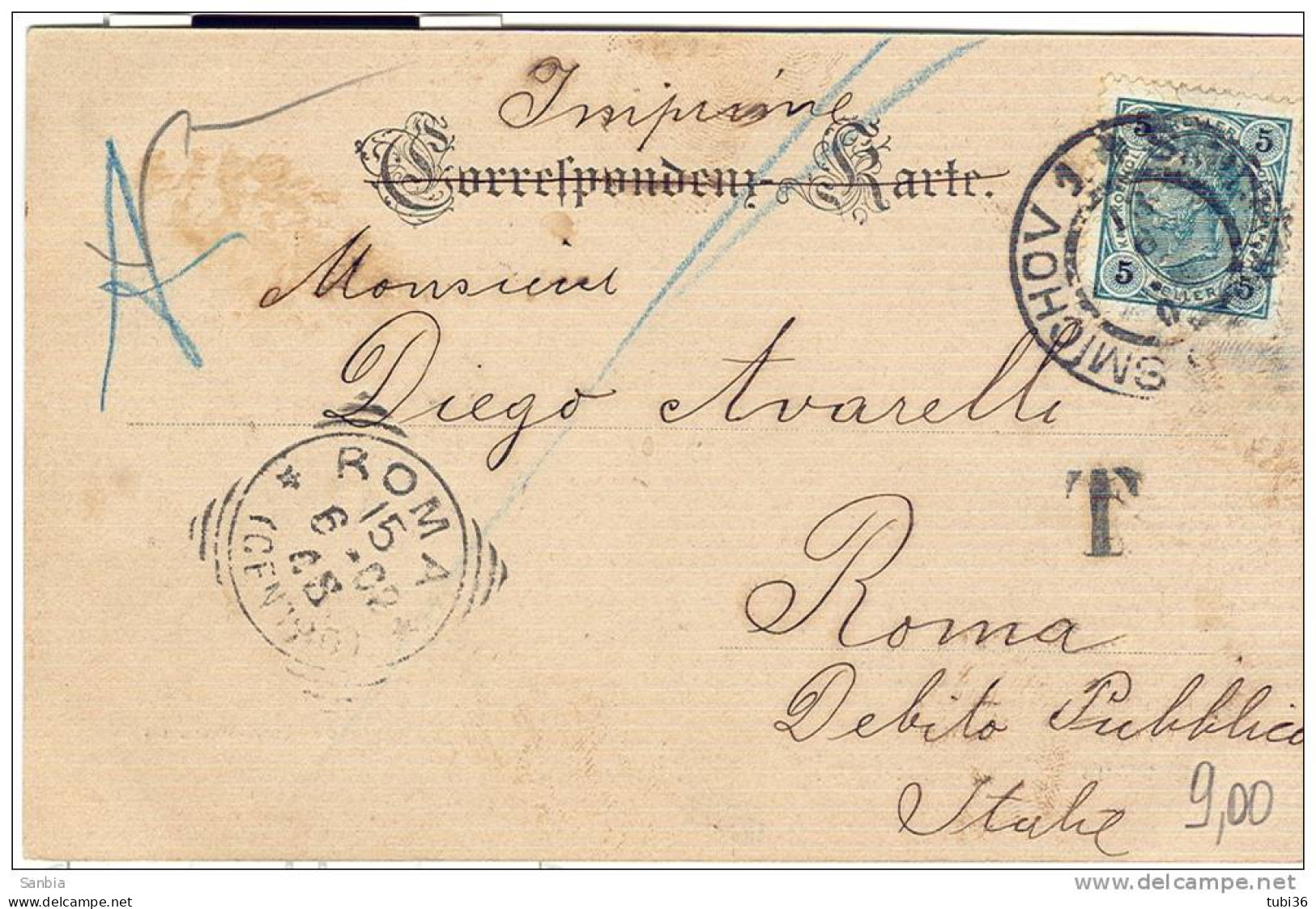 Weinbergen , GRUSS AUS  KGL. ,POSTCARD SCHWARZ WEISS, 1902 USED Für Italien, SMALL SIZE 9 X 14, Straßenbahn-und ANIMATED - Bad Sulza