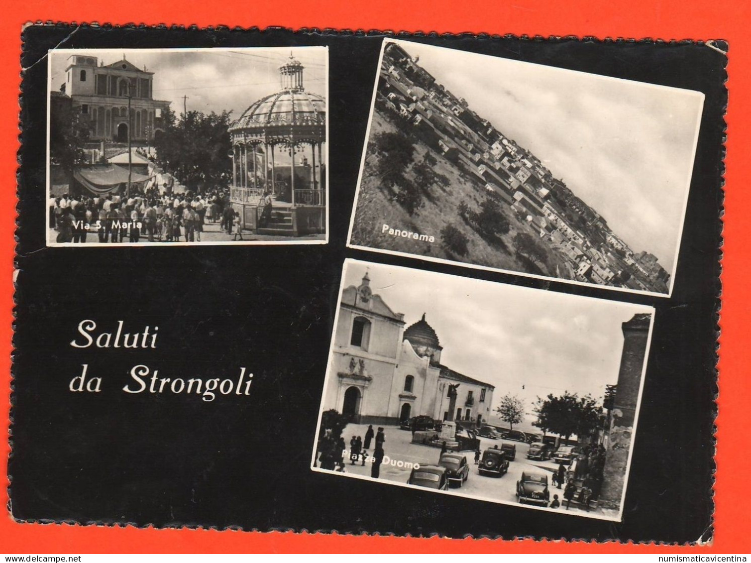 Crotone Strongoli Saluti Da ..1956 - Crotone