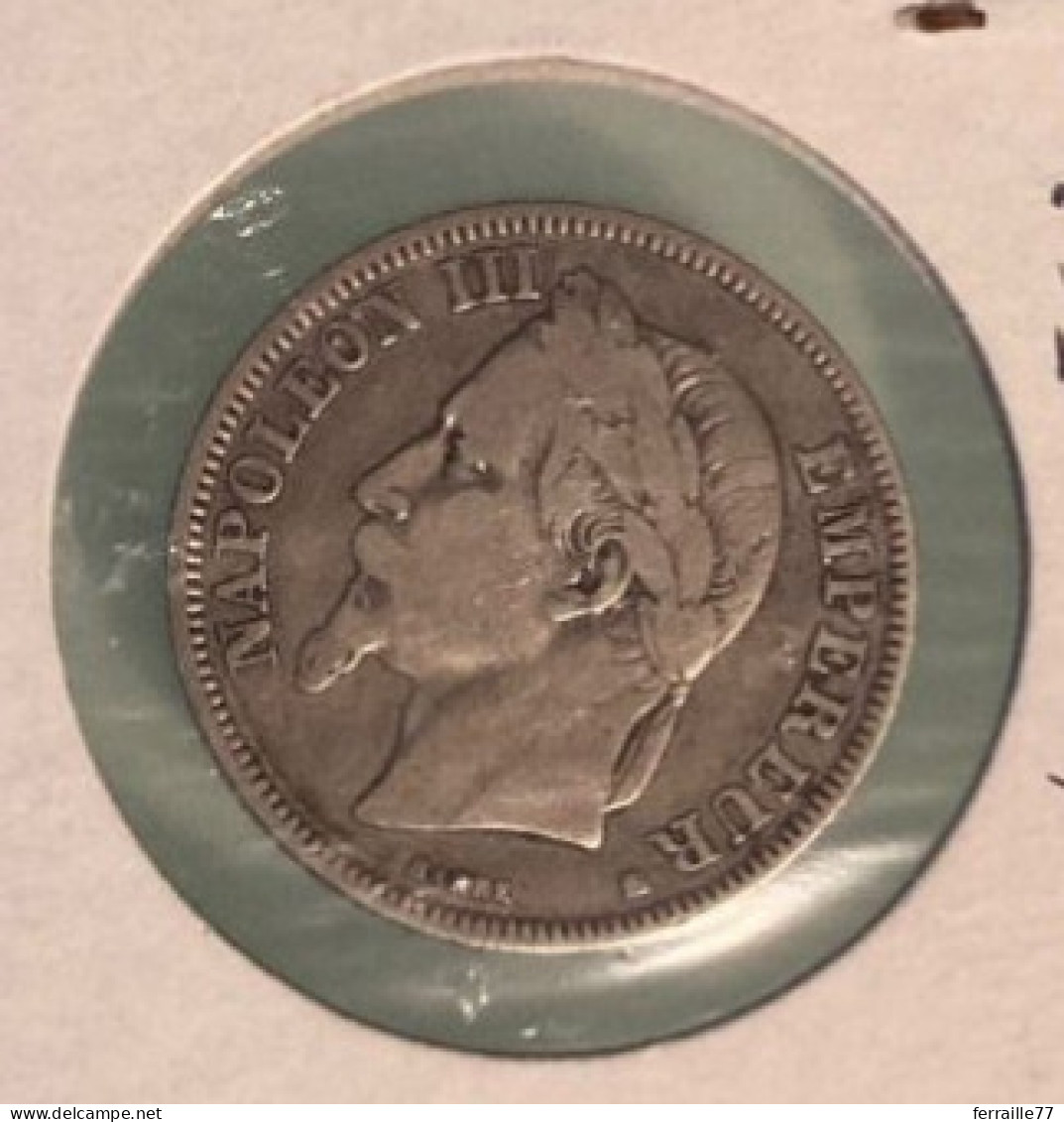 2 FRANCS NAPOLEON III ARGENT 1868 BB - 2 Francs