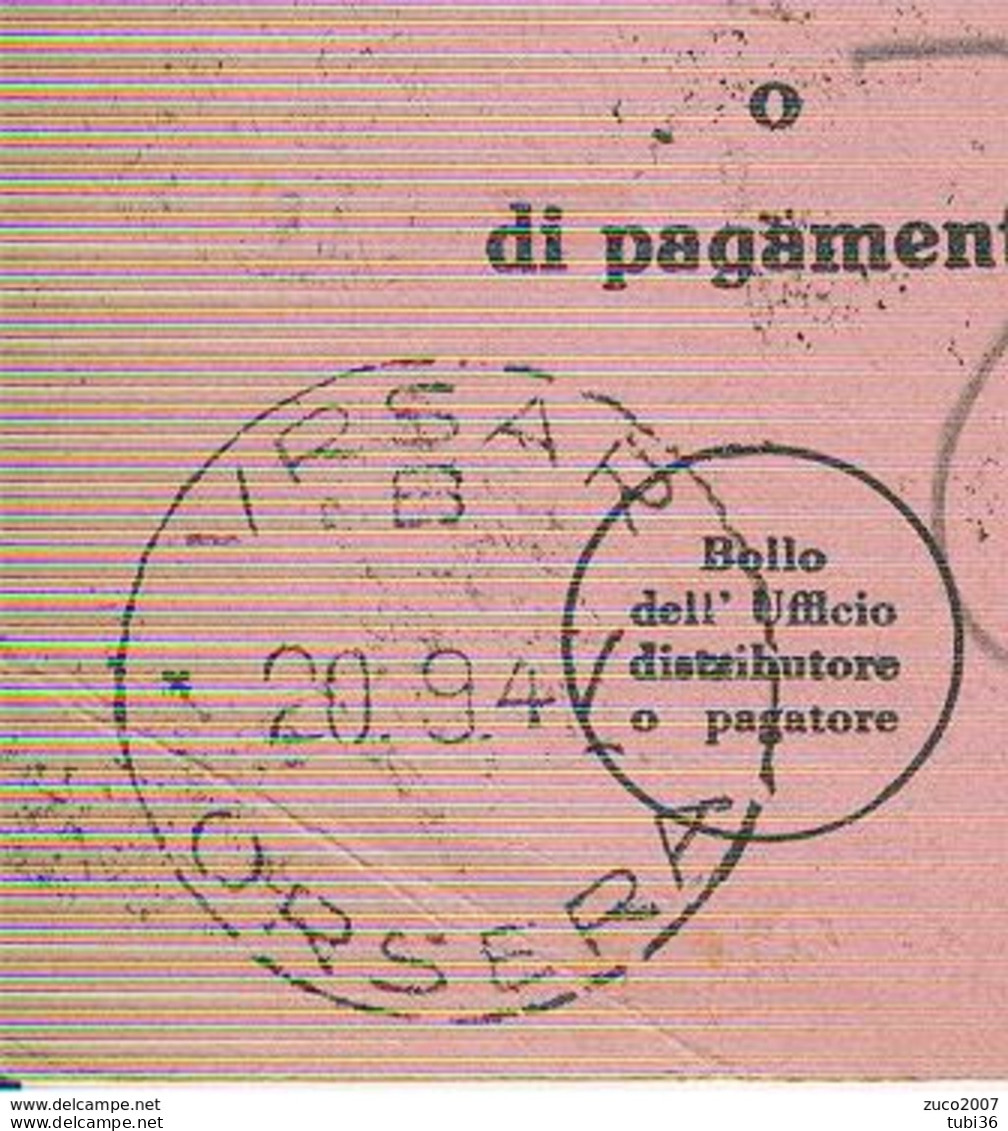 VRSAR ORSERA ISTRIA -POSTE REGNO D'ITALIA,, A/R,OSPEDALE MONFALCONE PER ORSERA (CROAZIA),1947, RR, NOTA STORICA - Occ. Yougoslave: Istria