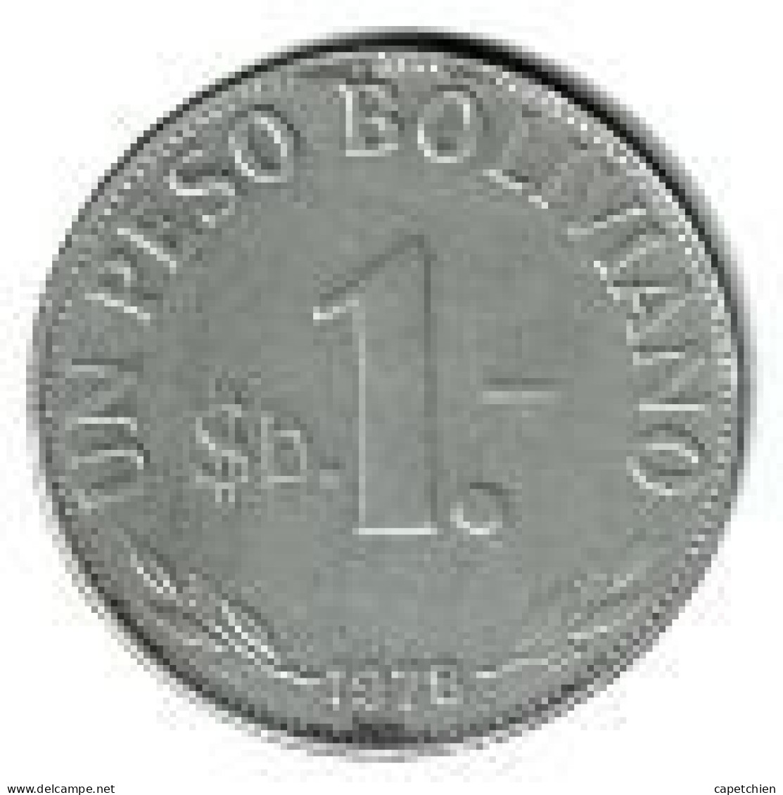 BOLIVIE / 1 PESO BOLIVIANO / 1978 / 5.87 G / 27 Mm / TTB - Bolivia