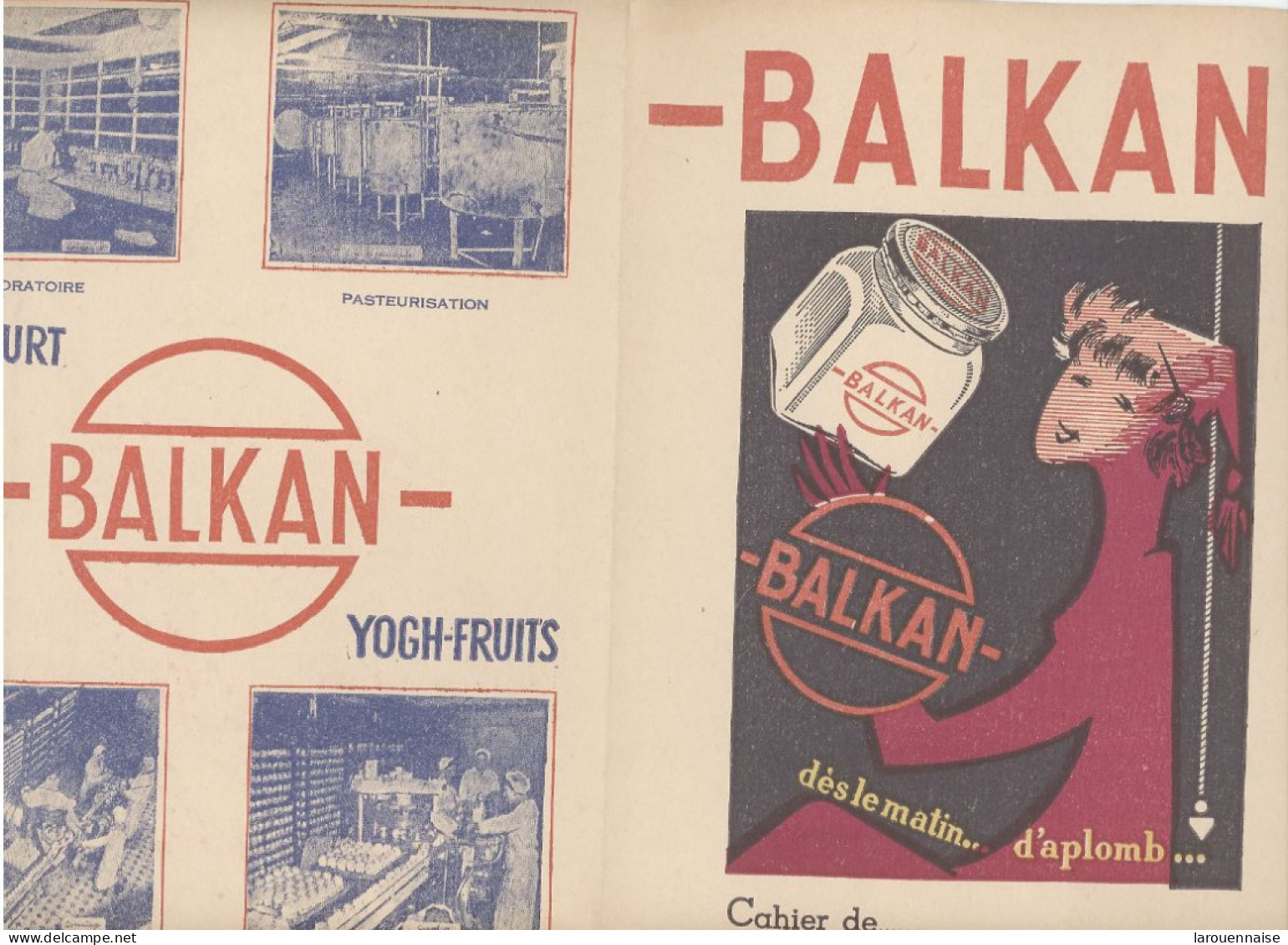 PROTEGE CAHIER - YOGHOURT BALKAN - Omslagen Van Boeken