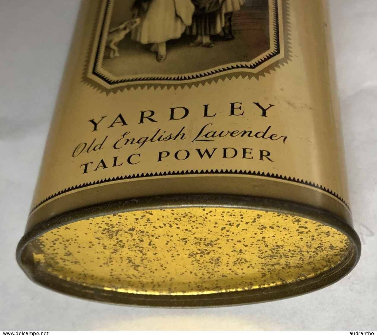 Ancienne Boîte Anglaise De Poudre De Talc - Yardley Old English Lavender - Talc Powder - Accessoires