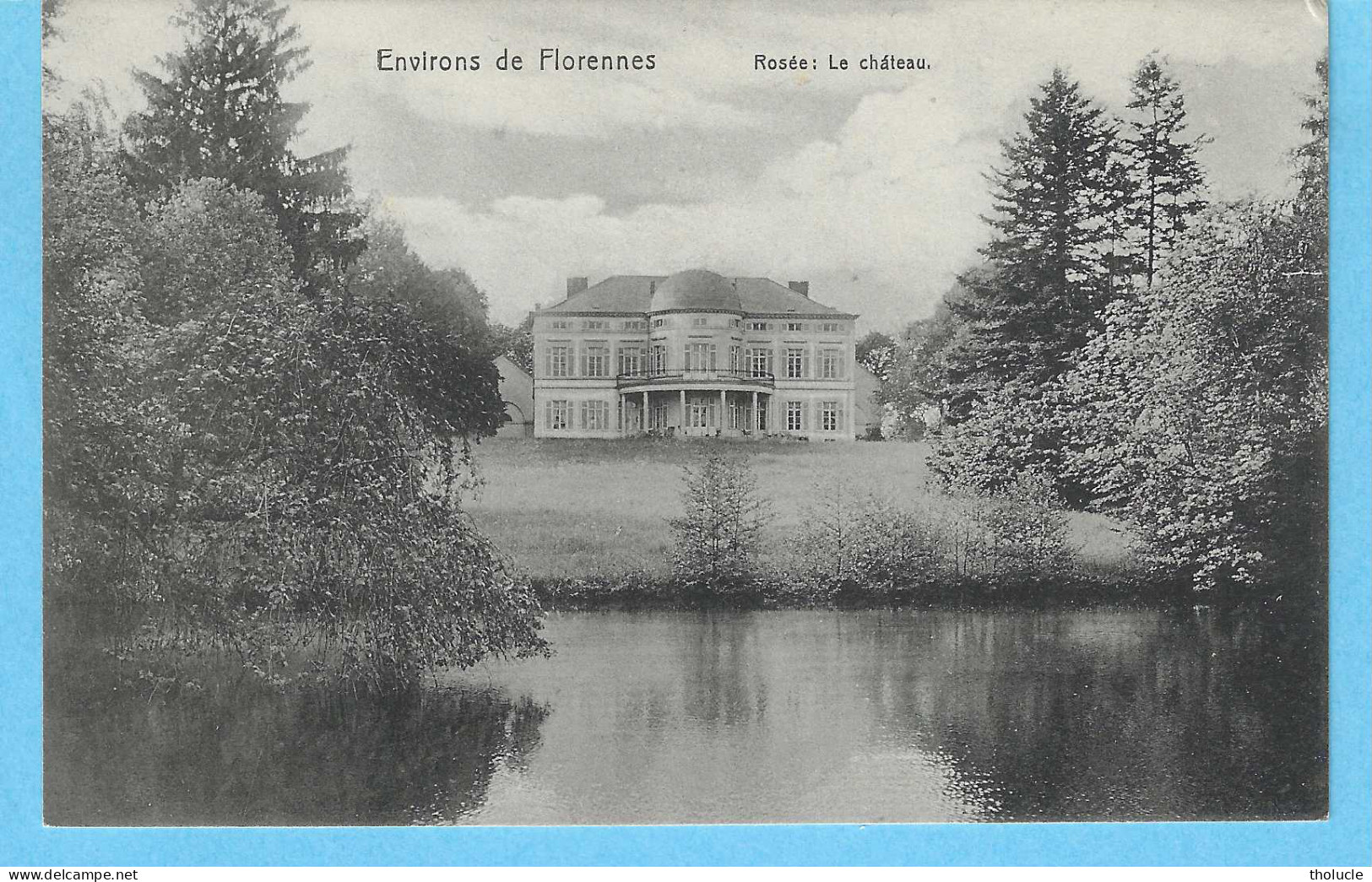 Rosée-Environs De Florennes-Le Château Du Baron Théophile De Cesves, Bourgmestre De Rosée -+/-1910--Edit.réservée B.L. - Florennes