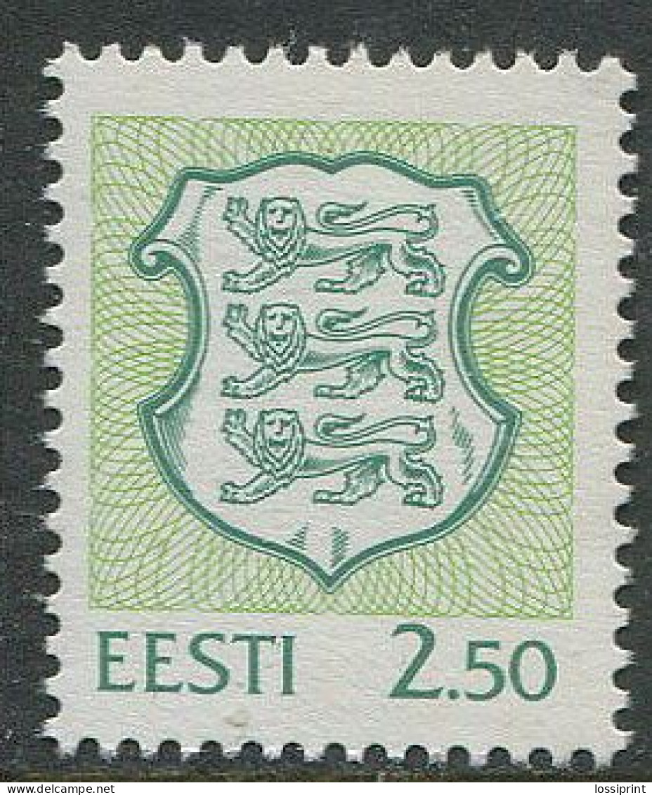 Estonia:Unused Stamp Coat Of Arm 2.50, 1996, MNH - Estonie