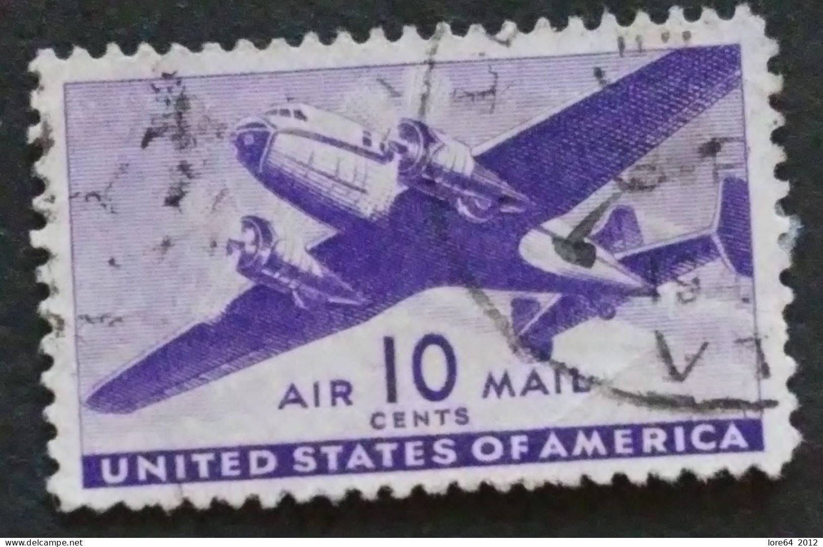 1941 - Catalogo SCOTT N° C 27 Posta Aerea - Usados