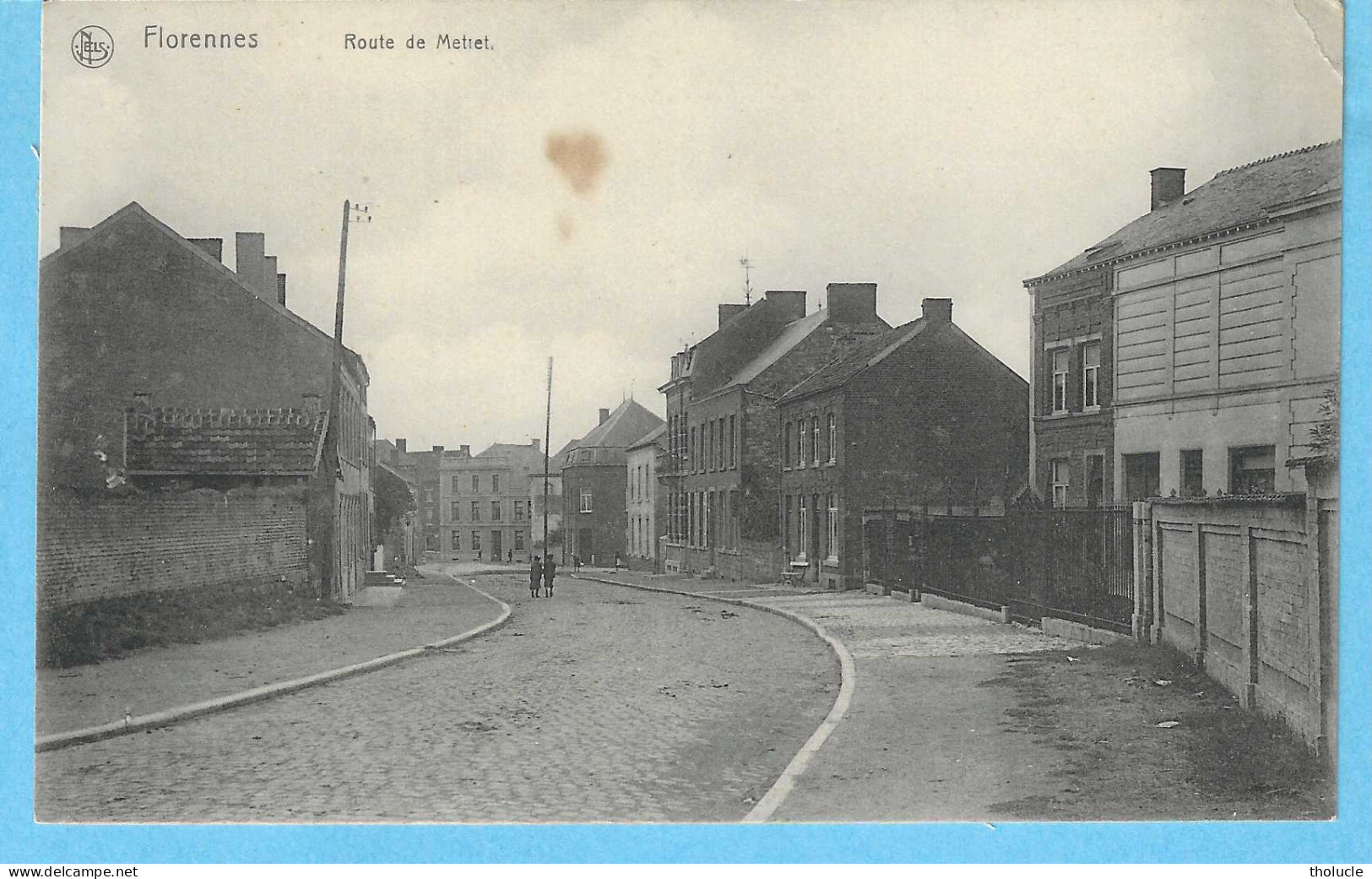 Florennes-( Province De Namur)-Route De Mettet -+/-1910--Edit.E.Rampont, Florennes - Florennes