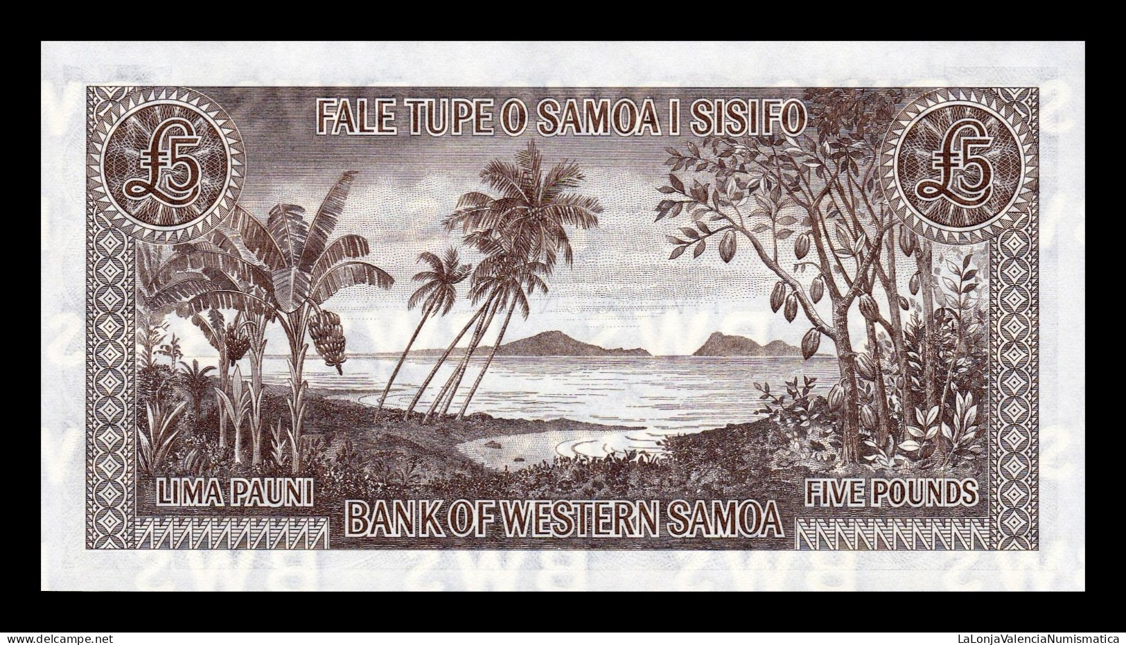 Samoa 5 Pounds 1963 (2020) Pick 15Cs Sc Unc - Samoa