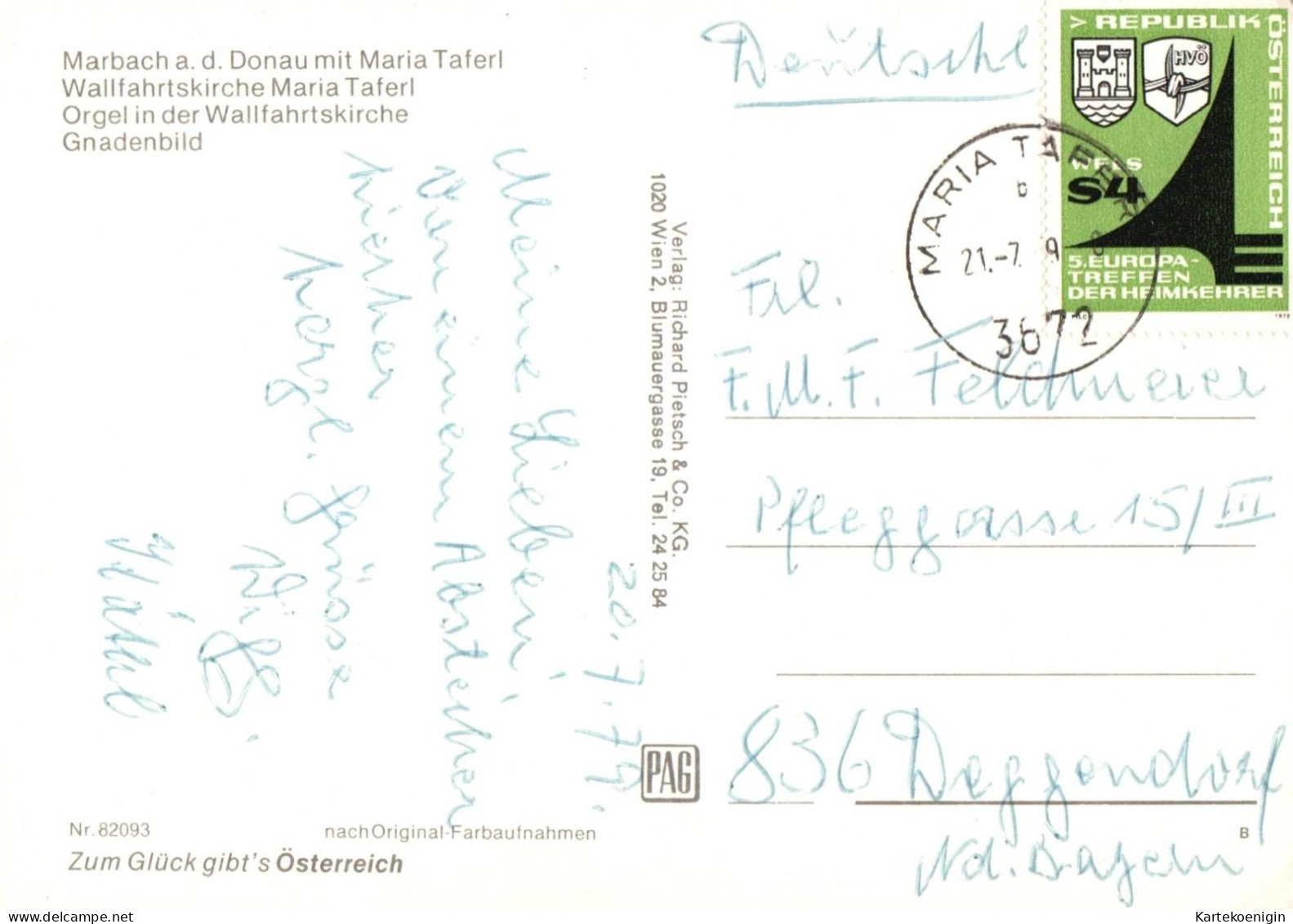 AK - Maria Taferl , Marbach An Der Donau , Wallfahrtskirche  , Gnadenbild - Maria Taferl