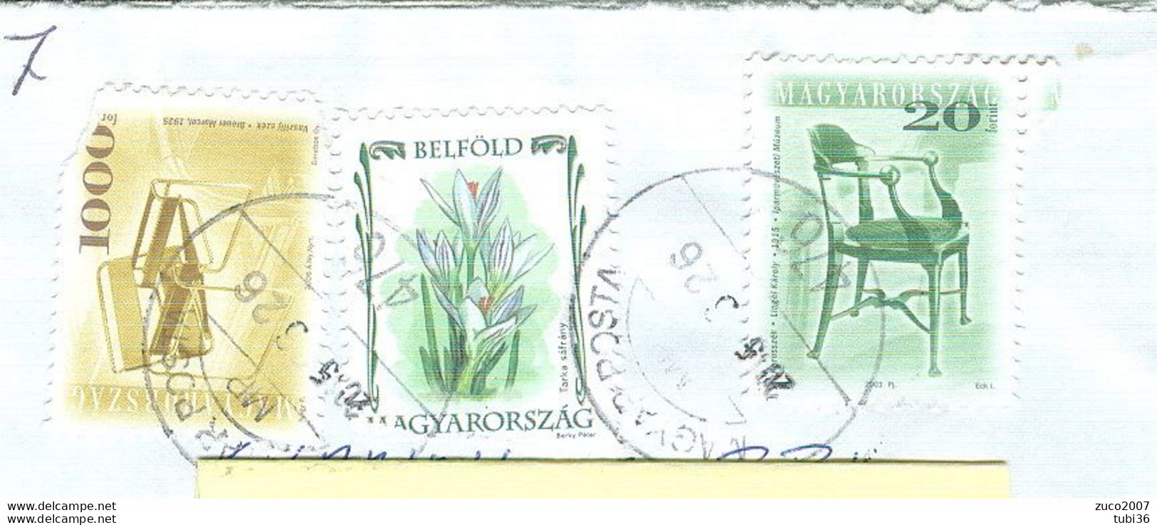 LETTERA RACCOMANDATA - TIMBRO POSTE  BUDAPEST (UNGHERIA) - ITALIA -2015 - Lettres & Documents