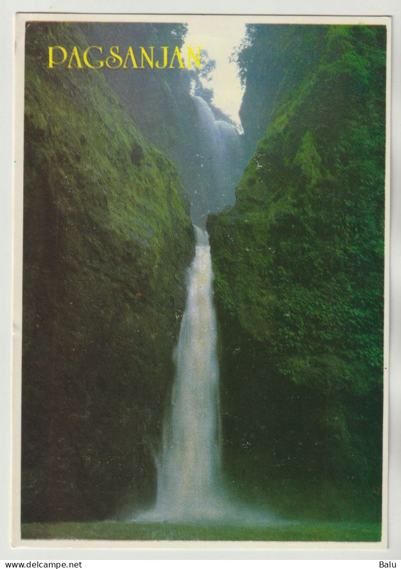 AK Philippinen Pagsanjan Falls, Laguna, 1990 Versandt Nach Deutschland. Siehe 3 Scans - Philippines