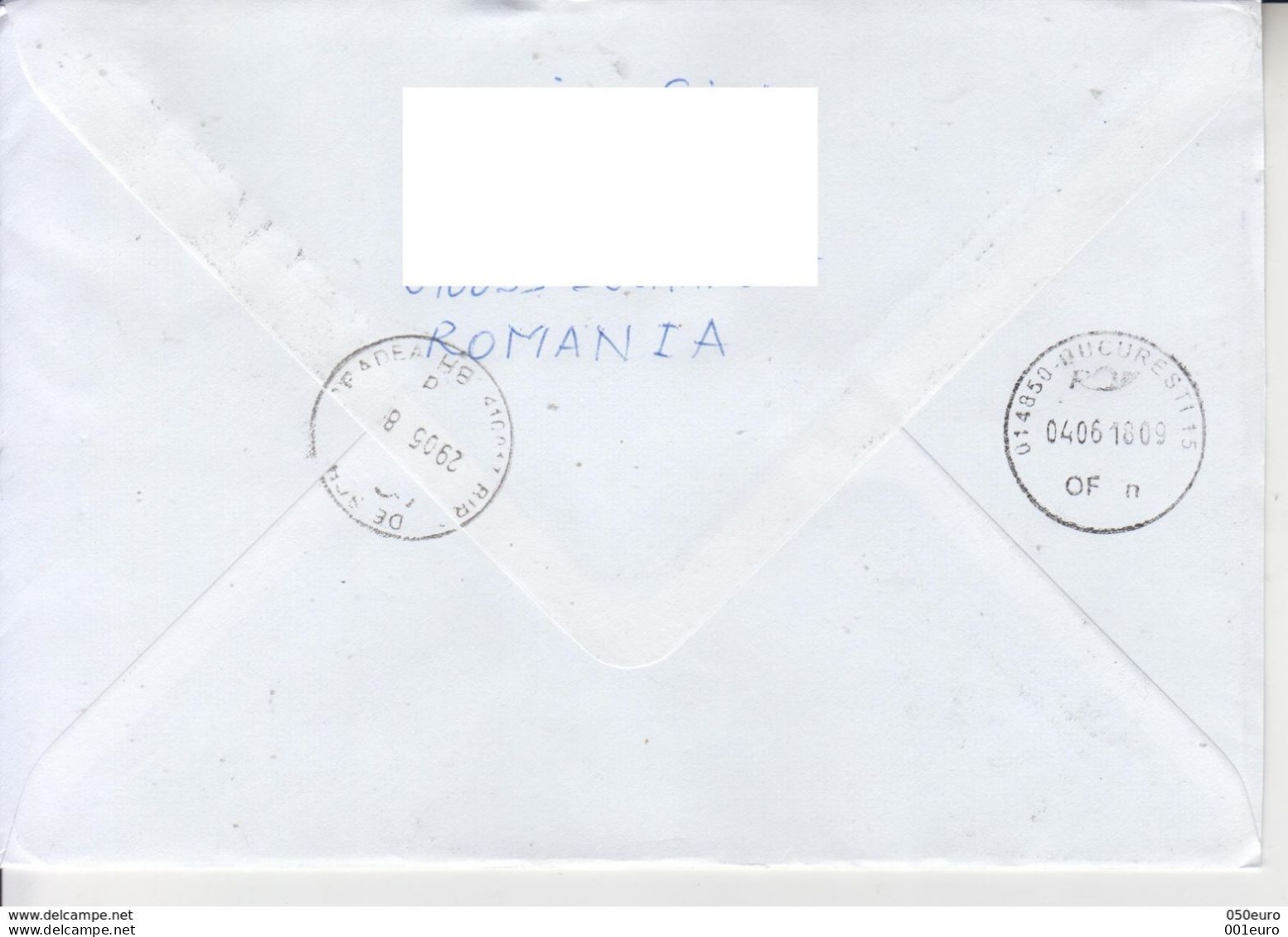 ROMANIA : AQUARIUM FISHES Set On Registered Cover Returned From Germany To ROMANIA #586739899 - Registered Shipping! - Cartas & Documentos