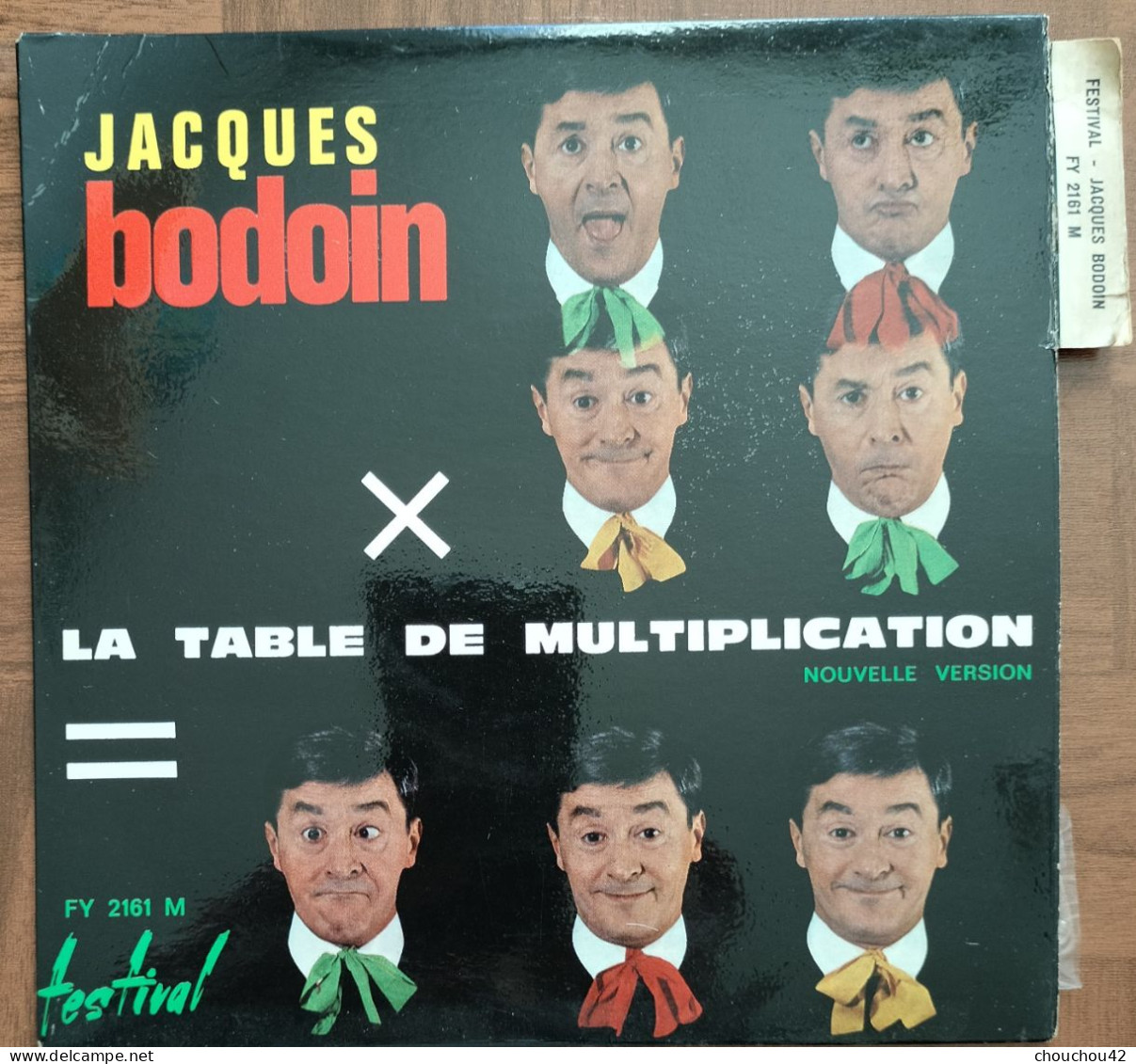 Jacques Bodoin La Table De Multiplication - Comiques, Cabaret
