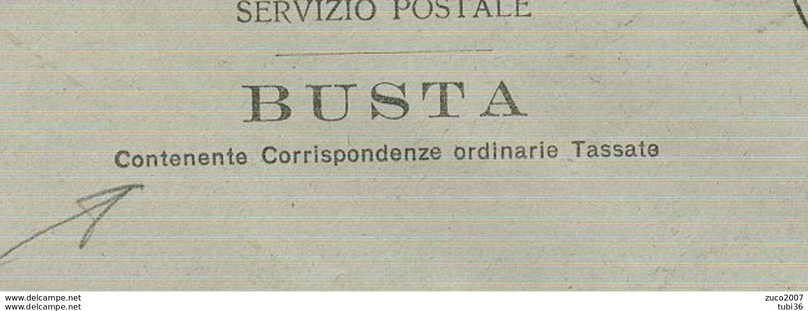REGIE POSTE-NAPOLI-1940 -SERVIZIO POSTALE- BUSTA CONTENENTE CORRISPONDENZA ORDINARIA TASSATA-MOD.94,EDIZ.1938,RR - Poste