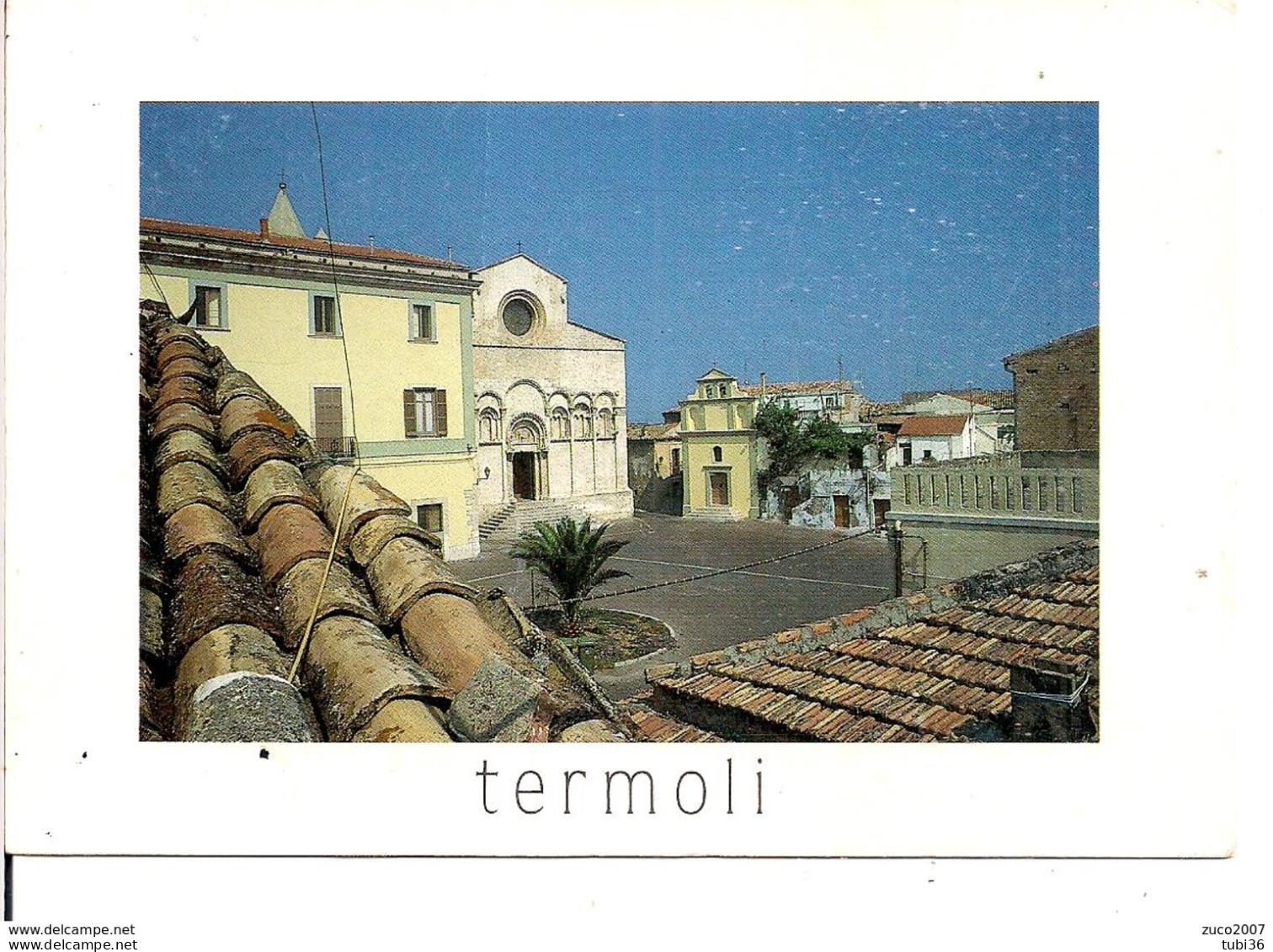 TERMOLI - PIAZZA DELLA CATTEDRALE , VIAGGIATA 1985 - - Campobasso