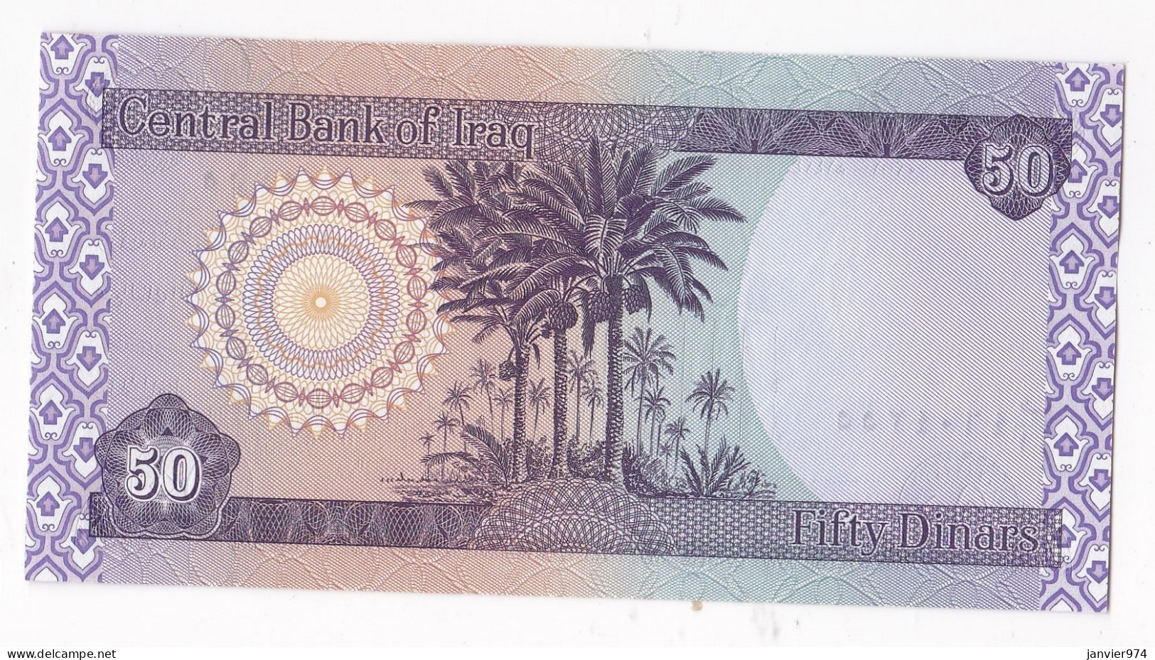 Iraq 50 Dinars 2003, Billet Neuf - UNC - Iraq